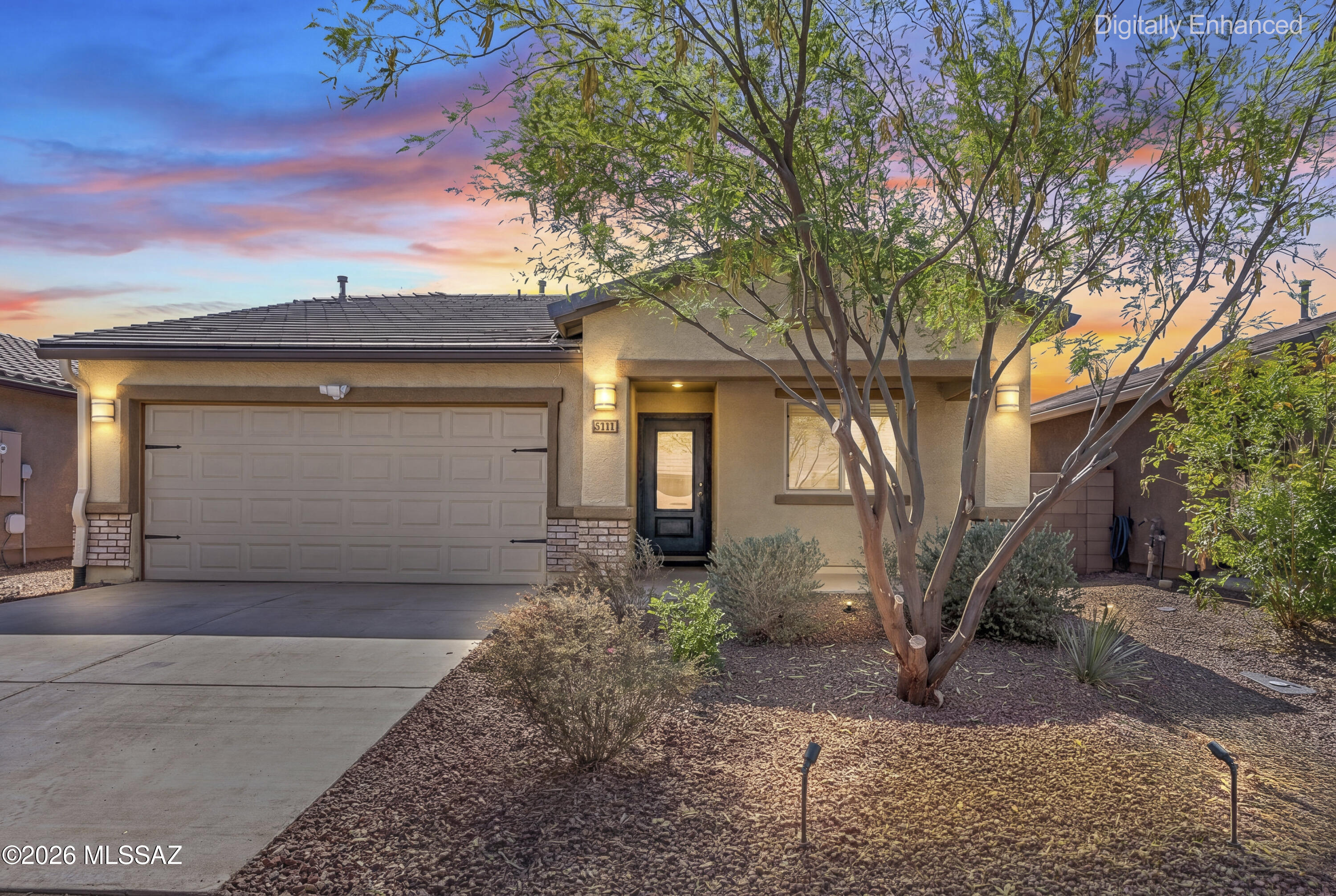 Rare opportunity to own a turn-key, fully furnished, move-in-ready home! This 3 bed, 2 bath gem is tucked away in one of Arizona's most exciting master-planned communities. Fully loaded with thoughtful upgrades, this home doesn't just check boxes, it redefines what turnkey living looks like. Flooded with natural light, a chef-ready kitchen with sleek contemporary cabinetry, and a generous primary suite featuring a walk-in closet and private bath. Offer full price and every piece of furniture stays, meaning you can close on a Friday and be living your best life by the weekend. No shopping, no delivery delays, no stress. Step outside to your beautifully updated backyard, complete with freshly installed turf, the perfect low maintenance outdoor retreat. And the location is just as impressive as the home itself. Red Rock Village is tucked in the Sonoran Desert just northwest of Tucson, with the rugged Silverbell Mountains providing a spectacular backdrop and a year-round outdoor playground. The community offers an expansive community park, multiple swimming pools, a children's playground, a skate park, basketball courts, sand volleyball courts, and baseball fields. All just steps from your front door. Nearby, you'll find great shopping at Tucson Premium Outlets, plus outdoor recreation at Picacho Peak State Park and Sunset Vista Trail. And with the property sitting right off I-10, you can reach Metro Tucson in about 30 minutes and Metro Phoenix in about an hour.  Own a home in one of the region's most amenity rich neighborhoods.
Don't wait because homes like this don't last. Schedule your private showing today and see for yourself before someone else calls it home.