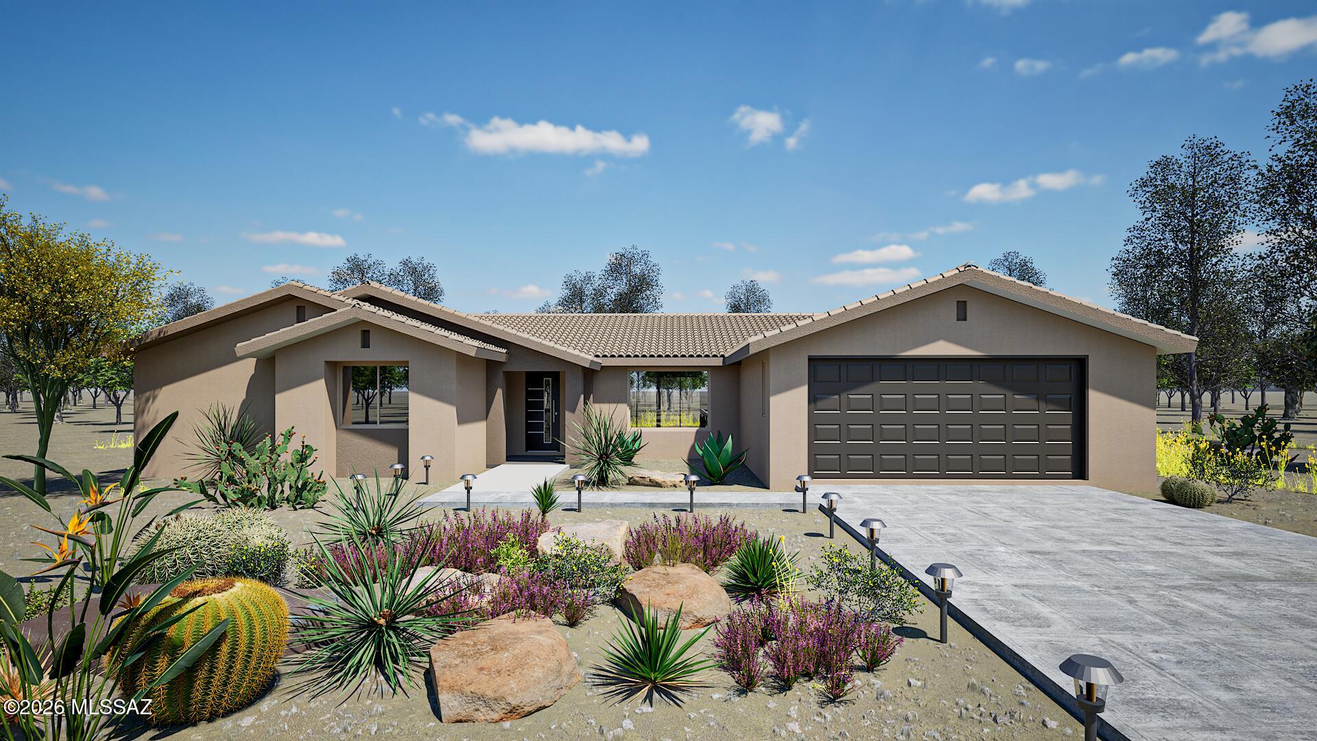 Discover this stunning new construction home in the desirable Arcadia community, perfectly positioned on a premium lot with breathtaking mountain views. This thoughtfully designed single-story residence offers 4 bedrooms, 3.5 bathrooms, and a versatile CASITA ideal for guests, multigenerational living, or a private workspace. The open-concept layout features granite countertops, spacious living areas, and seamless indoor-outdoor flow designed for modern Arizona living. Complete with a 2-car garage and elevated finishes throughout, this home combines comfort, style, and functionality in one exceptional package.