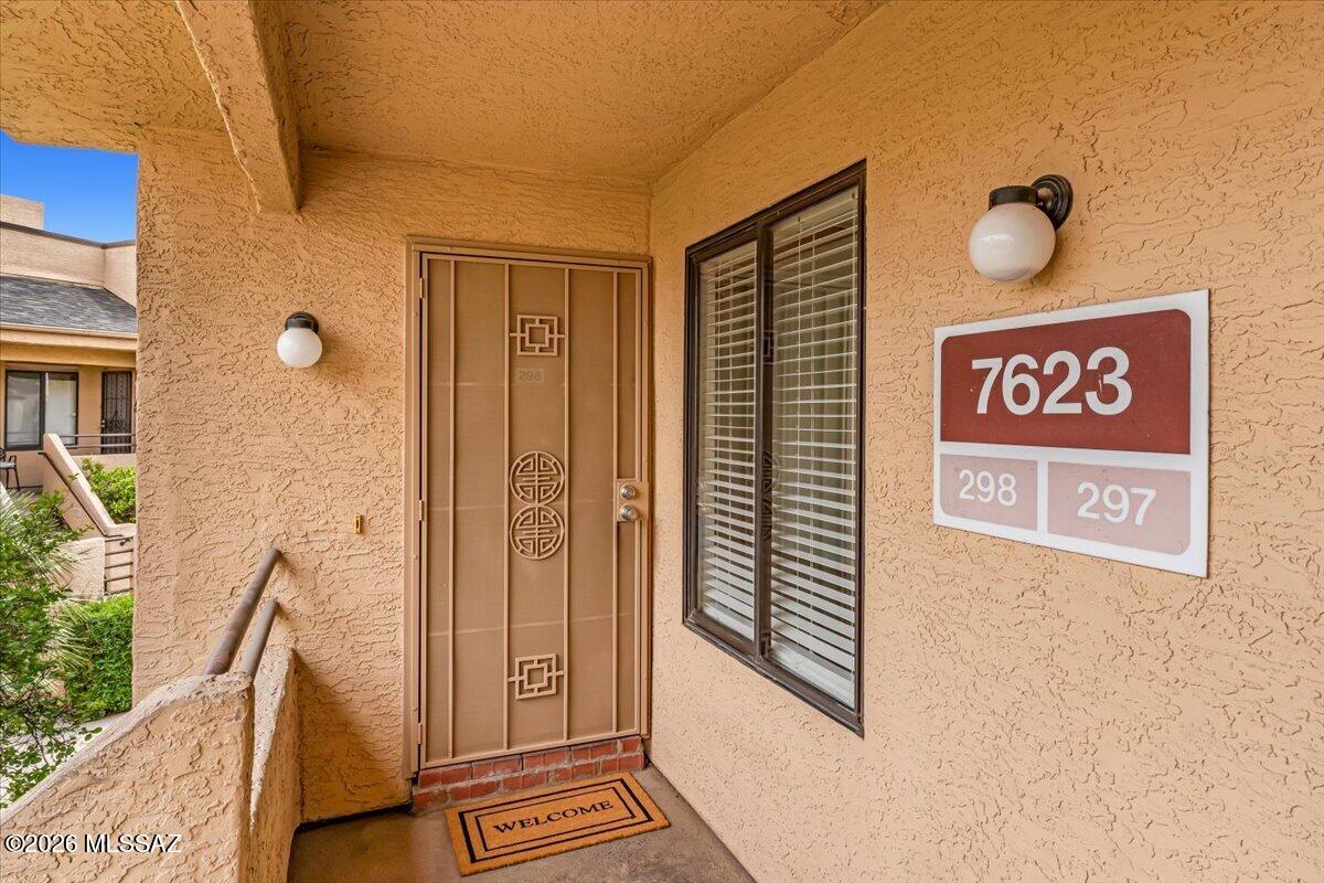 Welcome to Coronado Place Condominiums! This beautifully maintained and updated second-level 1-bedroom, 1-bath residence with a versatile upstairs loft offers a functional and inviting layout with thoughtful improvements throughout. The loft features a closet and a built-in king-size platform bed, providing flexible space that can be used for sleeping, a home office or additional living area.

The open-concept floor plan is filled with natural light, creating a bright and airy feel from the moment you enter. The living and dining areas flow seamlessly, making everyday living and entertaining both comfortable and convenient.

Step outside to your private patio, which includes additional storage and extends the home's living space. Whether you're enjoying morning coffee or hosting guests, this outdoor area offers a peaceful and functional retreat.

Additional features include in-unit laundry with a full-size washer and dryer, providing everyday convenience, as well as a designated carport for covered parking.

The community HOA offers exceptional value and contributes to a low-maintenance lifestyle by covering water, sewer, trash, roof repair, exterior paint, porch maintenance, and common area upkeep. Residents also enjoy access to community amenities including a sparkling pool, two relaxing spas, and a clubhouse.

Ideally situated on Tucson's desirable North Eastside, this property is conveniently located near Udall Park, Sabino Canyon, and The Loop, offering easy access to outdoor recreation, walking and biking paths, and scenic desert surroundings. Shopping, dining, and everyday conveniences are also just a short distance away.

This property presents a great opportunity for those seeking comfortable, low-maintenance living. Schedule your private showing today.