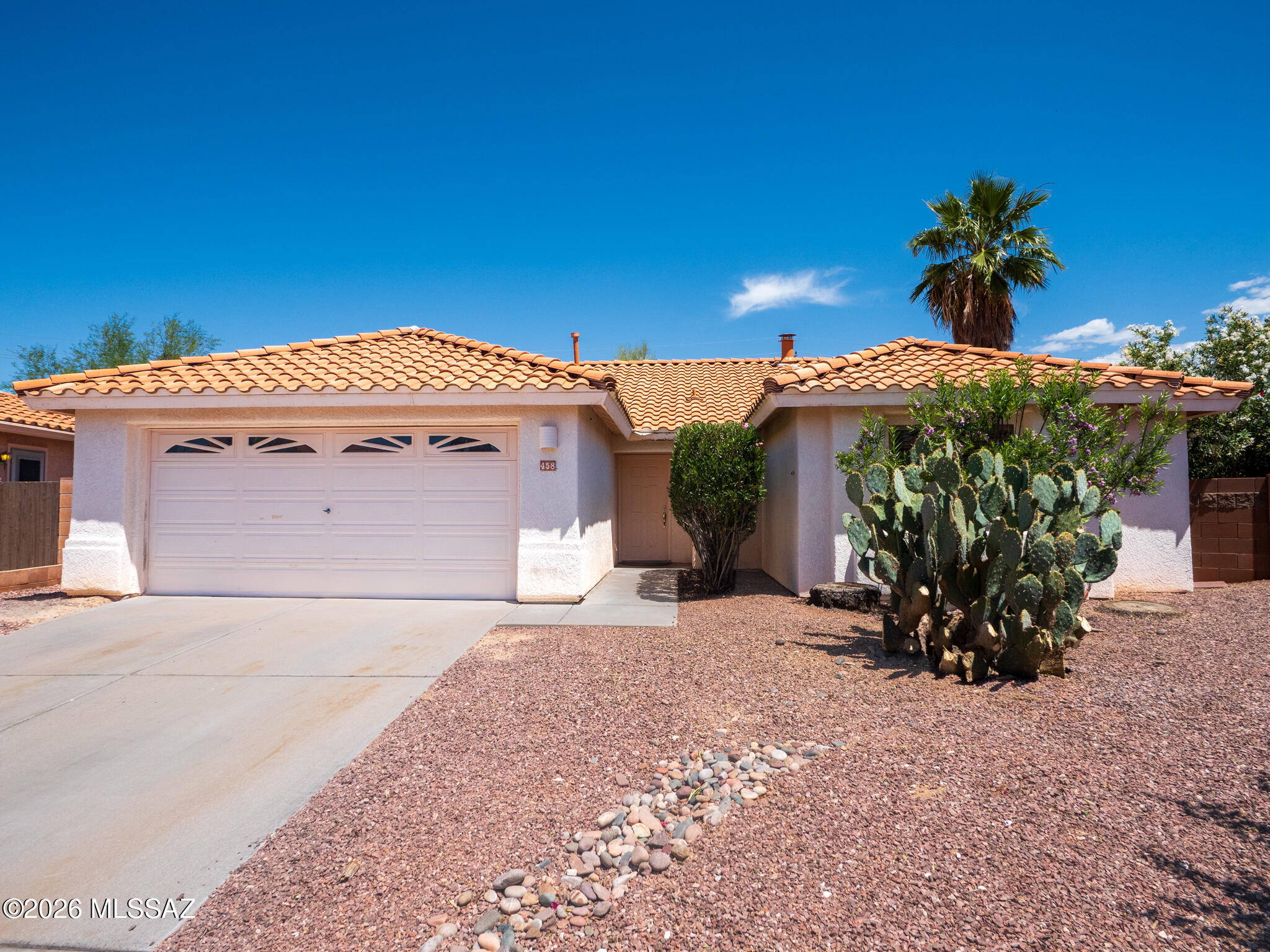Text for a Walkthrough Video/more info. Well-maintained and updated Oro Valley Area 3 Bedroom/2 Bathroom 1520sf One-story Home with Cul-De-Sac location. Master BR Suite w/ Private Bathroom + Walk-in Closet, Central Air Conditioning, Gas Fireplace, 2 Car Garage, Laundry Room w/ Washer + Dryer incl, and Oversized Private Walled-in Backyard w/ Covered Patio + Catalina Mountains Views round out the Home's Amenities. Located near area Golf Courses, The Loop Multi-use Path, and Riverfront Park w/ Walking Trails, Sports Courts, + Multi-use Fields. Tenant pays Electric, Natural Gas, + Water/Sewer/Trash. 12mo minimum Lease, Costs are: Non-refundable $50/adult Application, $2000 Security Deposit, $150/pet with approved pet, $400 cleaning. Available immediately.