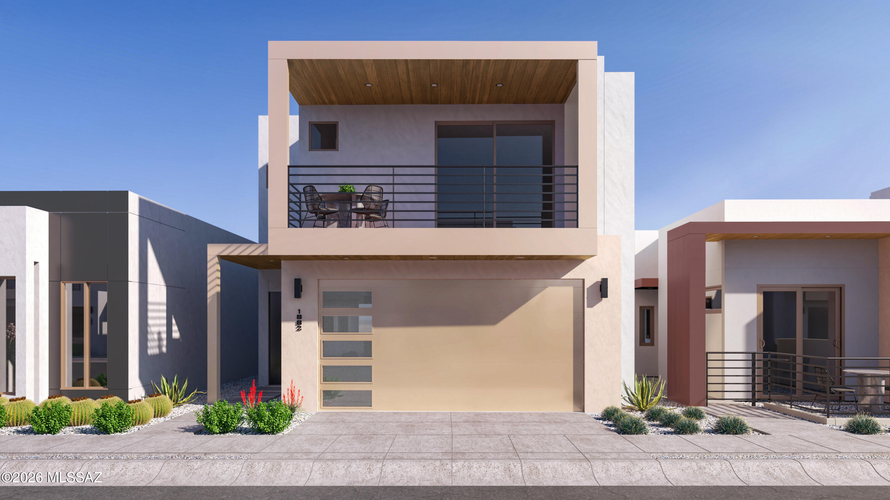 A fresh expression of modern living. The Avant brings a bold, contemporary spirit to The Pearl. Its clean lines, generous windows, and intuitive two story design create a home that feels energized and inspiring from the moment you enter. Inside, the balance between connection and retreat is beautifully executed. The main level invites gathering, creativity, and the natural flow of daily life. The upper level offers peaceful separation and thoughtfully designed bedrooms made for rest and restoration. Located within The Pearl's gated community and steps from The Bridges Marketplace, The Avant connects you to the best of Tucson including dining, entertainment, the University of Arizona, and the vibrant experiences of downtown.