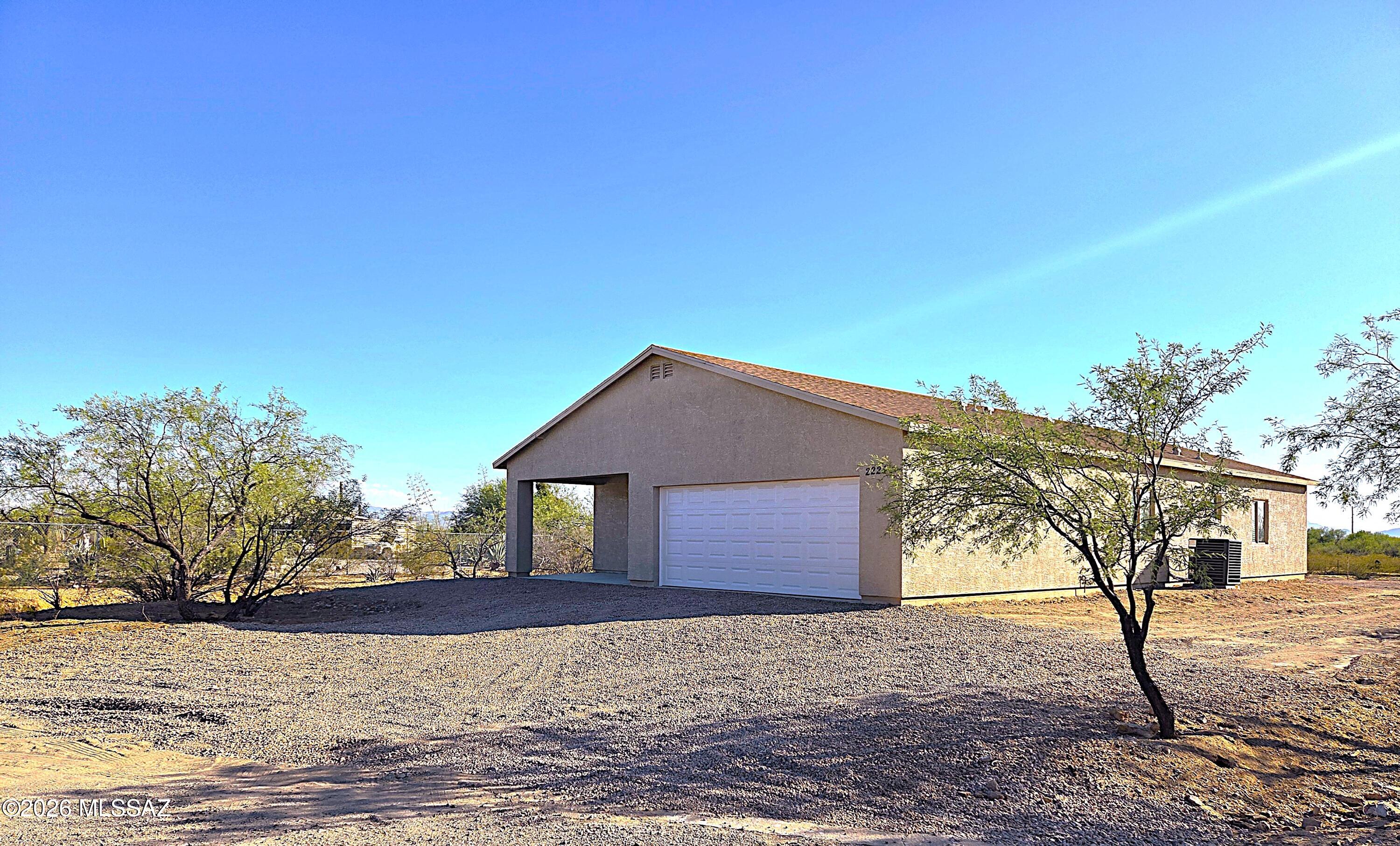 Seller offering a 2-1 buydown with an acceptable offer!   Get new construction on nearly an acre with no HOA and no neighbors behind.  Warm and timeless finishes instantly make you feel at home.  An extended living area, three generously sized bedrooms plus a dedicated office provide space for relaxed everyday living.  Kitchen includes taller upper cabinets, a large island, quartz countertops, and stainless steel appliances including a refrigerator.  Other features you'll love are the 9 foot ceilings, window blinds, ceiling fans in every bedroom and the living area, walk in closets, a larger laundary room, and tile flooring throughout.  Outside, enjoy expansive sunset views and plenty of room for your toys, horses, or simply room to breathe!  Owner Agent .