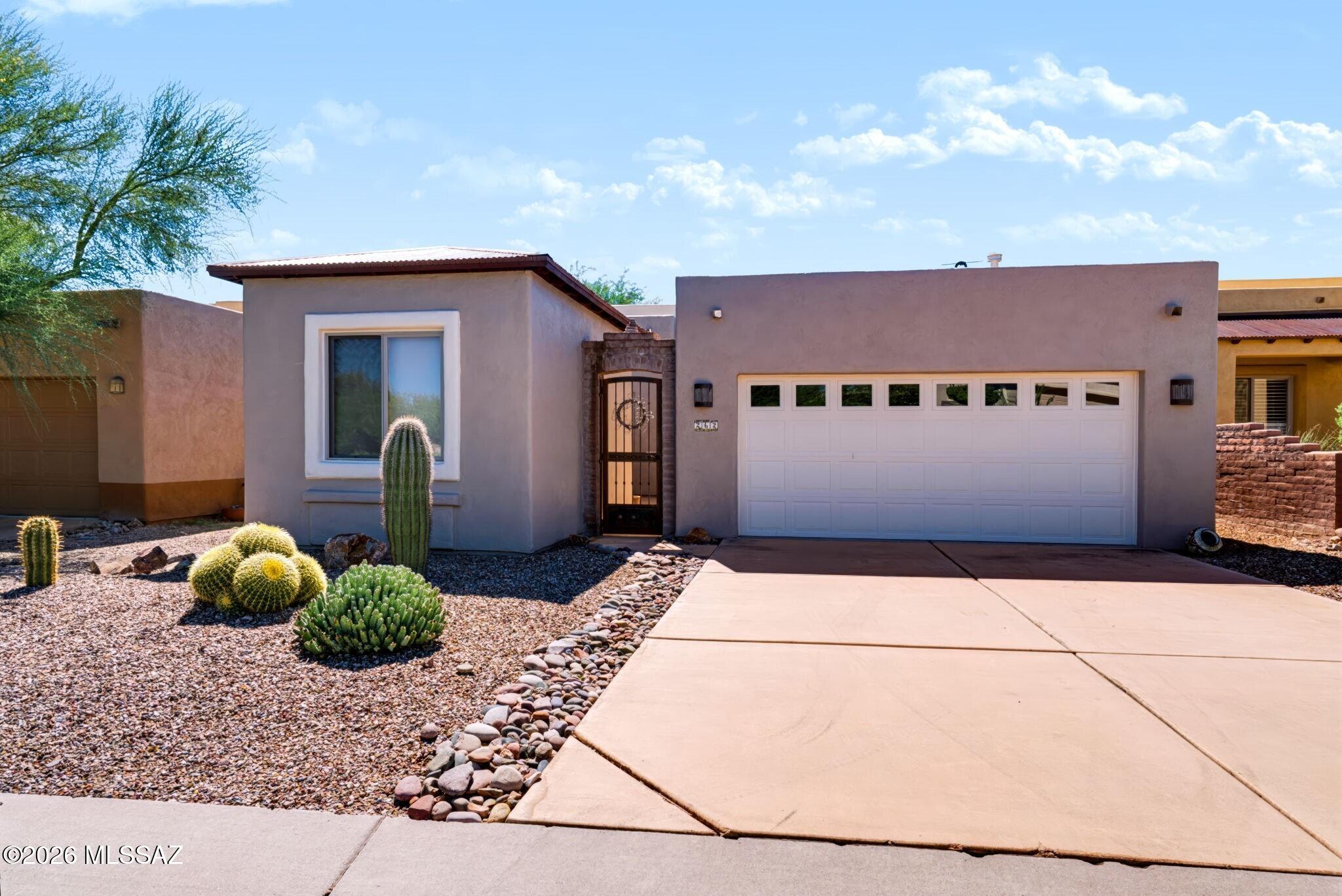 Located in the boutique community of Trails Head, this sophisticated home offers a flexible floor plan with three bedrooms, one of which can easily serve as a bonus space, home office or studio, plus a detached casita. Current owner has successfully rented the casita on a short-term basis for the past eight years and can share the experience with buyers interested in exploring that option. Depending on rental market performance, added income may help offset some carrying costs, including taxes, HOA fees and utilities. Outdoor courtyard is designed for relaxation and minimal upkeep, leaving more time to enjoy all that Tubac has to offer. With its adaptable floor plan, separate accommodations and established rental history, this home offers endless possibilities.
