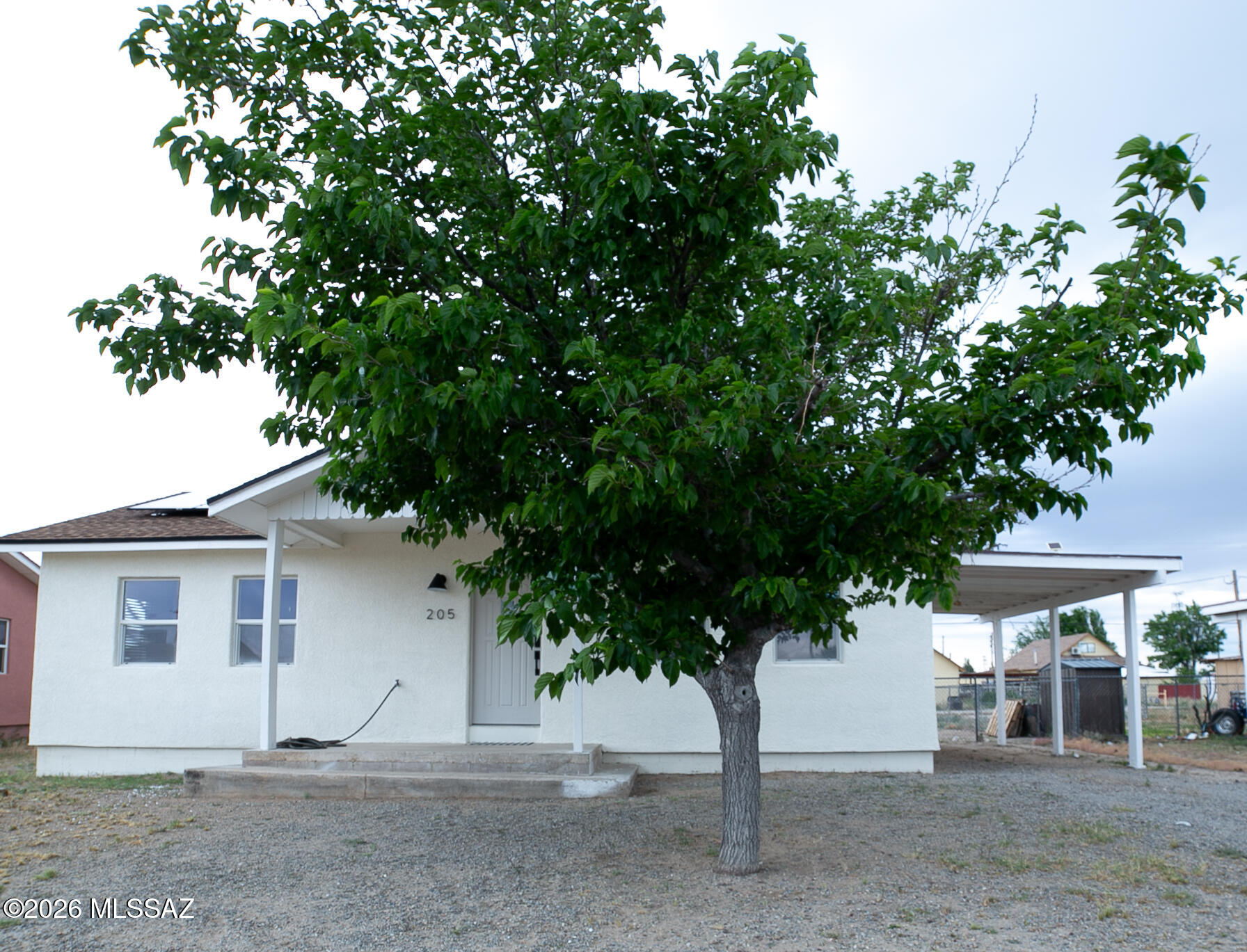 Super cute and fully renovated 3 bedroom, 1 bath home in the heart of Willcox! This move-in ready property features updated flooring, fixtures, and appliances, plus a bright, open living space. The kitchen offers ample cabinet storage and functionality, and a dedicated laundry area adds extra convenience. Enjoy outdoor space with room to personalize, along with a covered area for parking or entertaining. Conveniently located near schools, local restaurants, and shopping. Ideal for first-time buyers, downsizers, or investors looking for a turnkey opportunity!