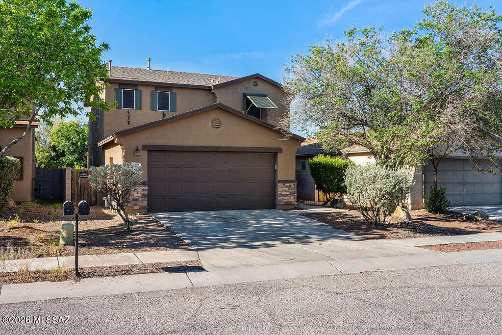 Charming 3-bedroom 2-full bath home located on a quiet cul-de-sac in the Tierra Vista community. This well-maintained, move-in ready home offers 1,695 sq ft of comfortable living space with abundant natural light and a functional layout. A charmingly beautiful Arizona room provides additional space for relaxing, entertaining, or enjoying Tucson's sunshine year-round. Stay cool during the hot summers with a newer AC unit installed just around 5 years ago. Step outside into a private backyard oasis featuring a sparkling pool and spa, perfect for cooling off or hosting gatherings in this home retreat. Conveniently located near shopping, dining and major roadways while still offering a peaceful neighborhood setting.