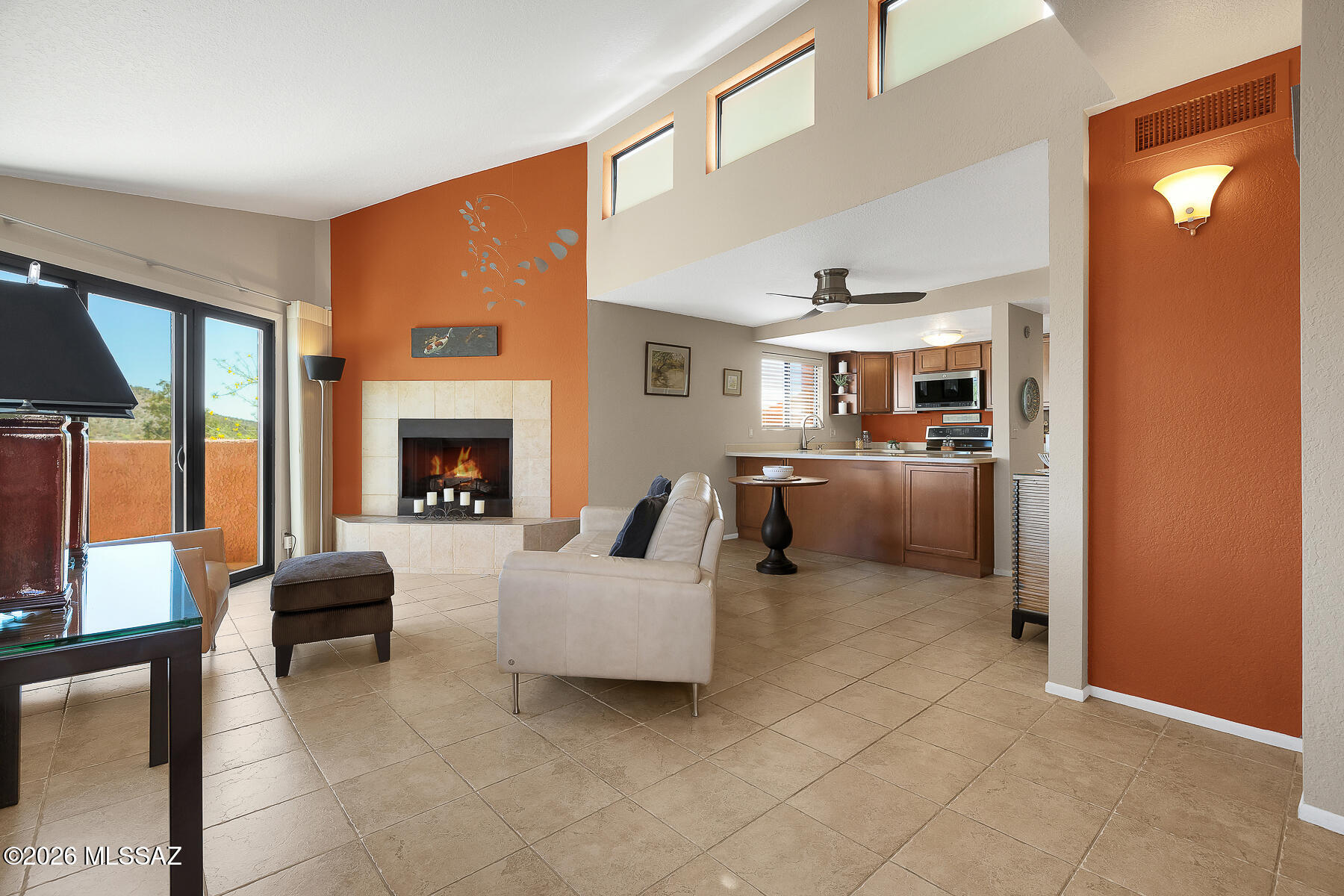 Charming 1 bedroom, 1 bath condo in a gated community in the sought-after Sabino Canyon area! Enjoy Sabino Mountain Views from this light and bright retreat. The open floor plan offers a comfortable living space with seamless flow between the kitchen, dining, and living areas--perfect for relaxing or entertaining. Ideal as a full-time residence, seasonal getaway, or investment opportunity. Community Clubhouse amenities include a pool, spa, tennis & pickleball courts and beautifully maintained grounds. Just minutes from Sabino Canyon Recreation Area, hiking, biking, shopping, and dining. Experience easy, low-maintenance living surrounded by Tucson's natural beauty! Call today for your private showing!