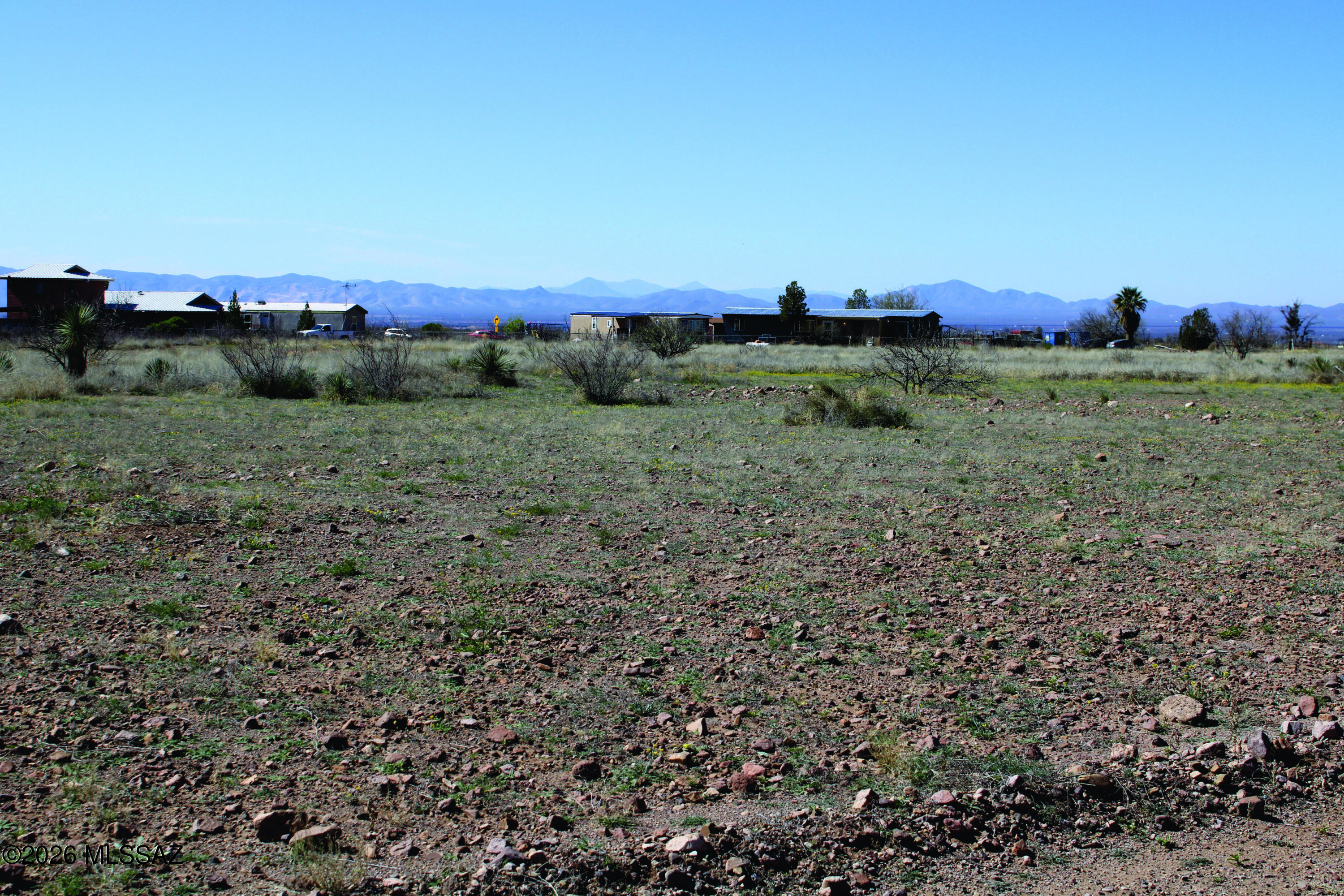 Great .45 acre property just north of Douglas AZ. Property sits on a nicely maintained dirt road. Very large property for the community. Close to all of the Cochise County Historical locations and a short drive to Historic Tombstone and Bisbee.
