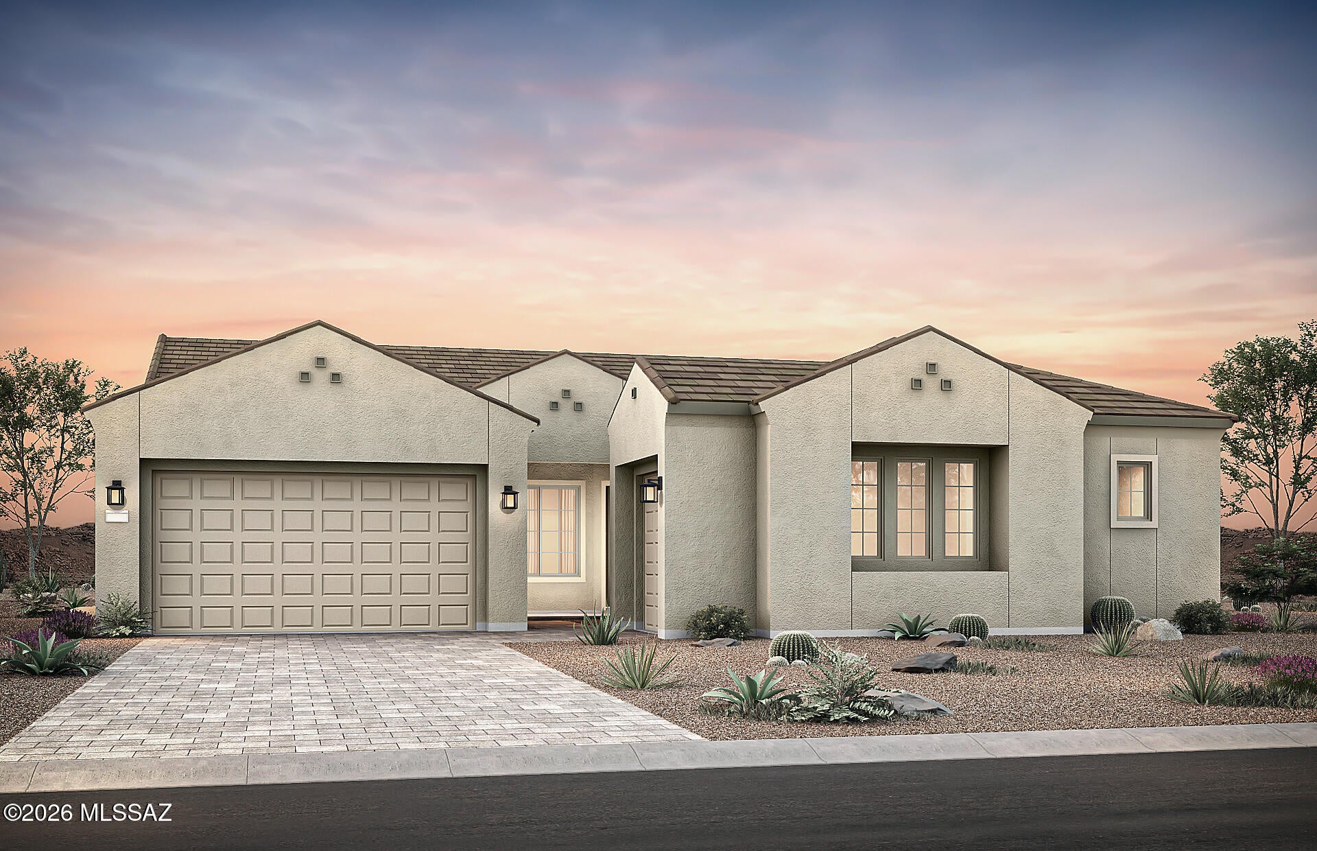 Located in Dove Mountain, this stunning home sits on nearly a quarter-acre homesite with breathtaking views of the surrounding desert and the Ritz-Carlton Golf Course. Thoughtfully appointed with designer-selected upgrades, the home features a chef-inspired kitchen with an oversized island and KitchenAid stainless steel appliances. Combining a highly desirable floor plan, exceptional homesite, and premium finishes, this home offers the perfect blend of luxury and comfort. Don't miss this incredible opportunity.