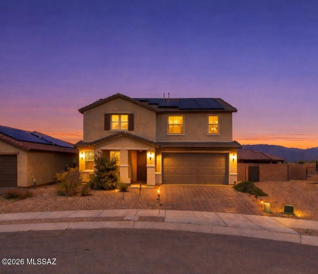 Welcome to this beautiful home located in the highly desirable Rancho Del Lago community in Vail, Arizona, where comfort, style, and stunning desert surroundings come together. This thoughtfully designed home offers a spacious open floor plan that is perfect for both everyday living and entertaining .The bright and inviting great room flows seamlessly into the kitchen, featuring ample cabinetry, generous counter space, and a large island ideal for meal prep, casual dining, or gathering with family and friends. The split-bedroom layout provides privacy, while the primary suite offers a relaxing retreat with a spacious bathroom and walk-in closet. Step outside to enjoy Arizona living at its best. The backyard is designed for relaxation and entertaining with a covered patio and low-maintenance landscaping--perfect for enjoying beautiful desert evenings and mountain views.

Located in the sought-after Rancho Del Lago community, residents enjoy sidewalks, nearby parks, and convenient access to shopping, dining, and outdoor recreation. The home is also within the highly rated Vail School District, and just minutes from I-10, making commuting to Tucson quick and convenient.

This move-in-ready home offers the perfect blend of modern comfort, scenic surroundings, and a prime location--making it an exceptional opportunity in the Vail area.