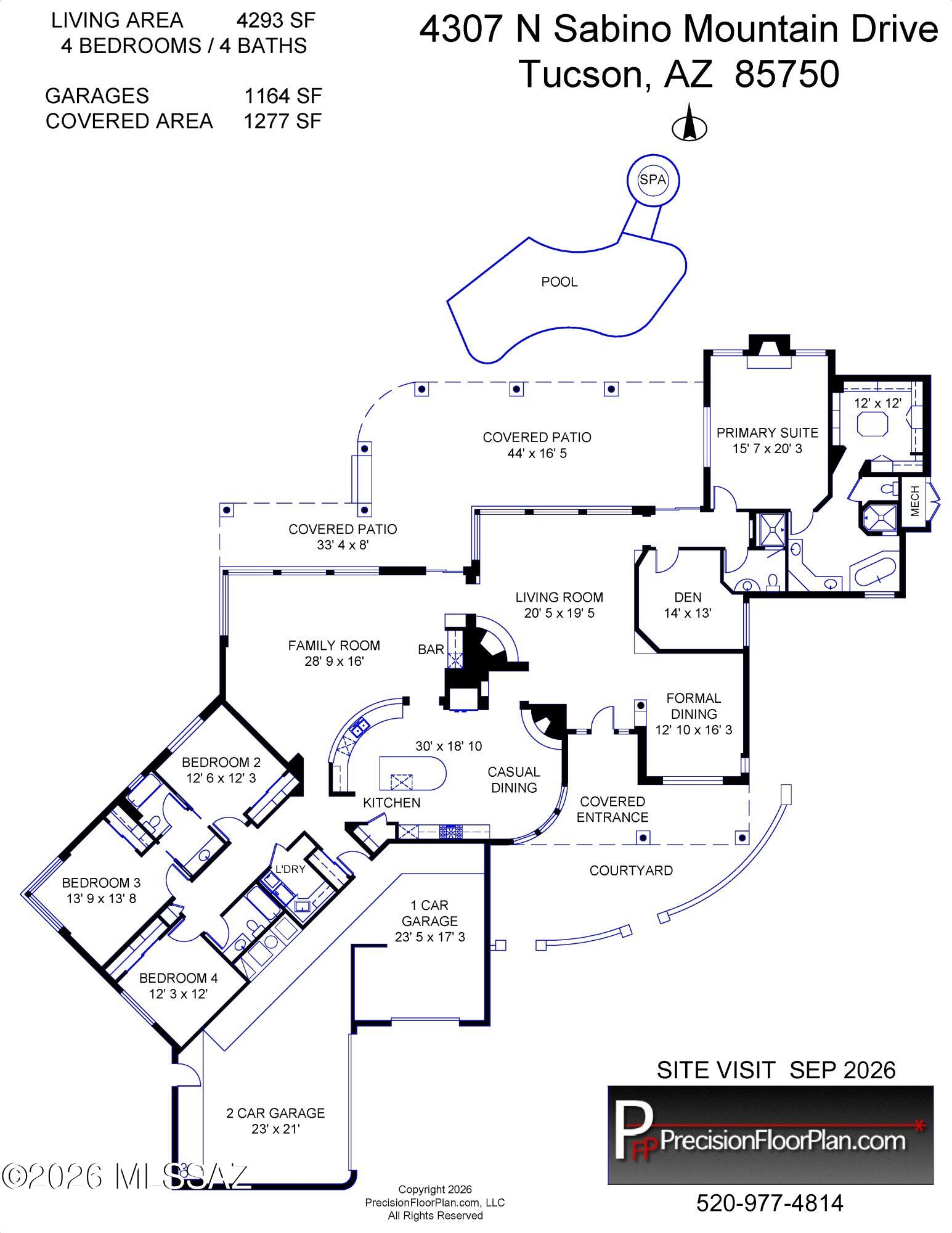Sabino Mountain (1-290) - Residential