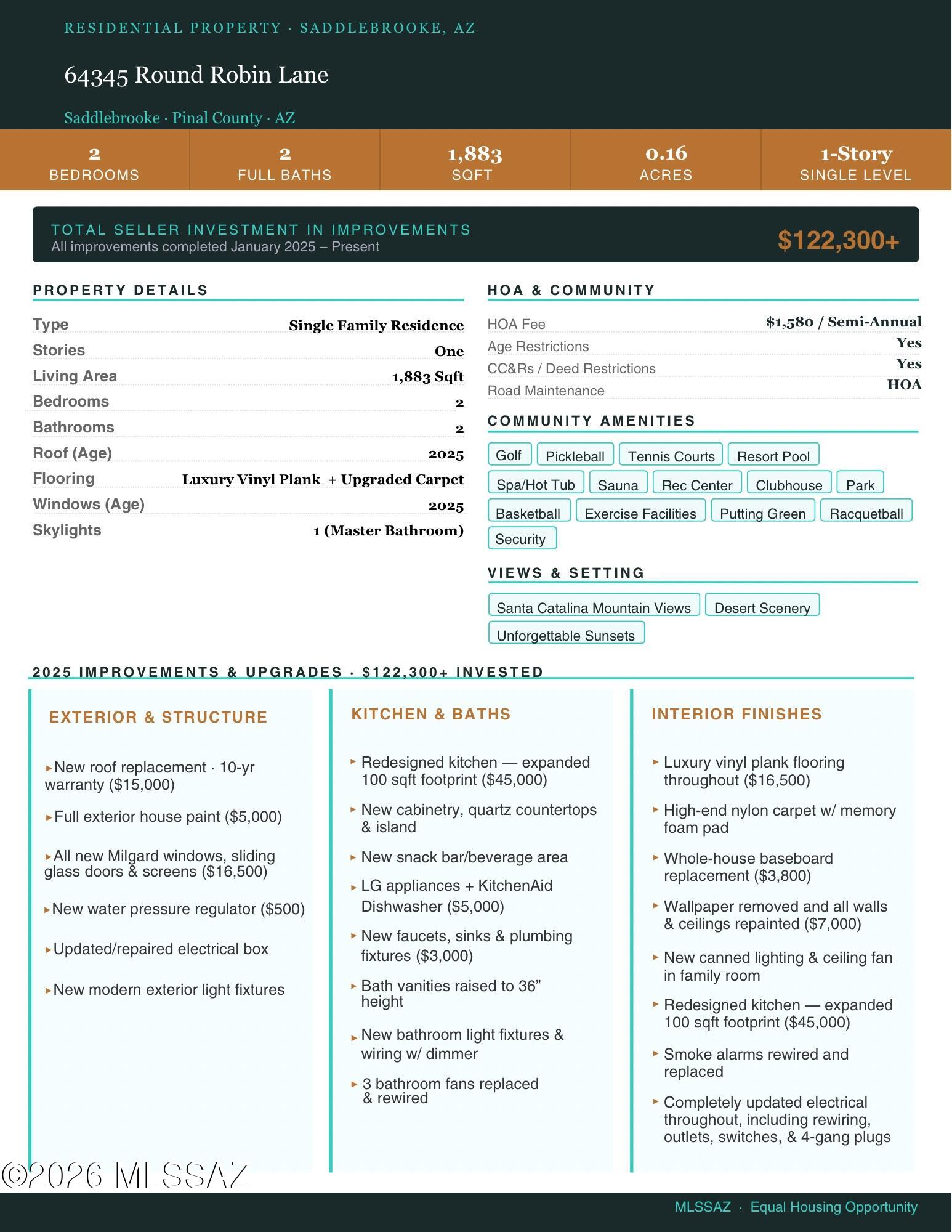 Saddlebrooke - Residential
