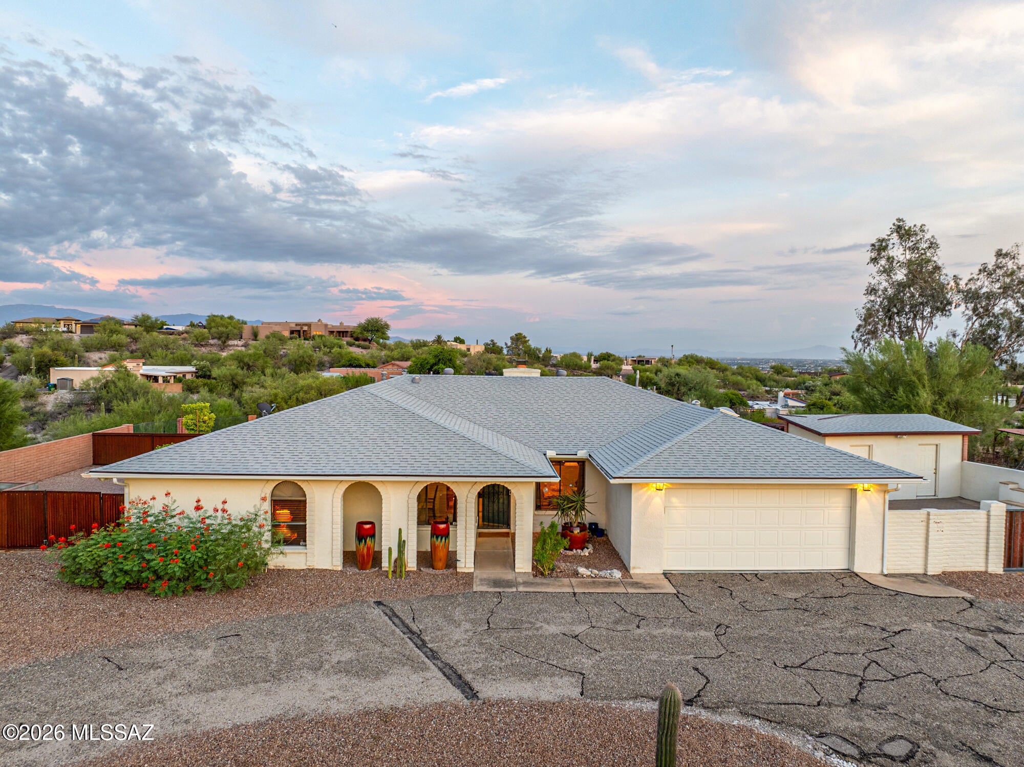 Welcome to 4616 N Avenida Del Cazador, where privacy, space, and beautiful views come together in a setting that's increasingly hard to find. Situated on a great lot with no HOA, this estate provides a wonderful sense of privacy and separation, while the surrounding landscape creates impressive views and a peaceful desert atmosphere. Whether you're enjoying a quiet morning outside, taking in an Arizona sunset, or simply appreciating the extra breathing room, this property offers a lifestyle centered around space and tranquility.  The interior has been impeccably maintained with true pride of ownership and such has been complimented with very well thought out finishings and furniture throughout.  With no HOA, a desirable homesite, and the kind of privacy and views buyers are searching for, this is a unique opportunity to make it your own in a beautiful Arizona setting.  Majority of furniture available as well on a separate bill of sale.  Set your showing appointment before it's too late!