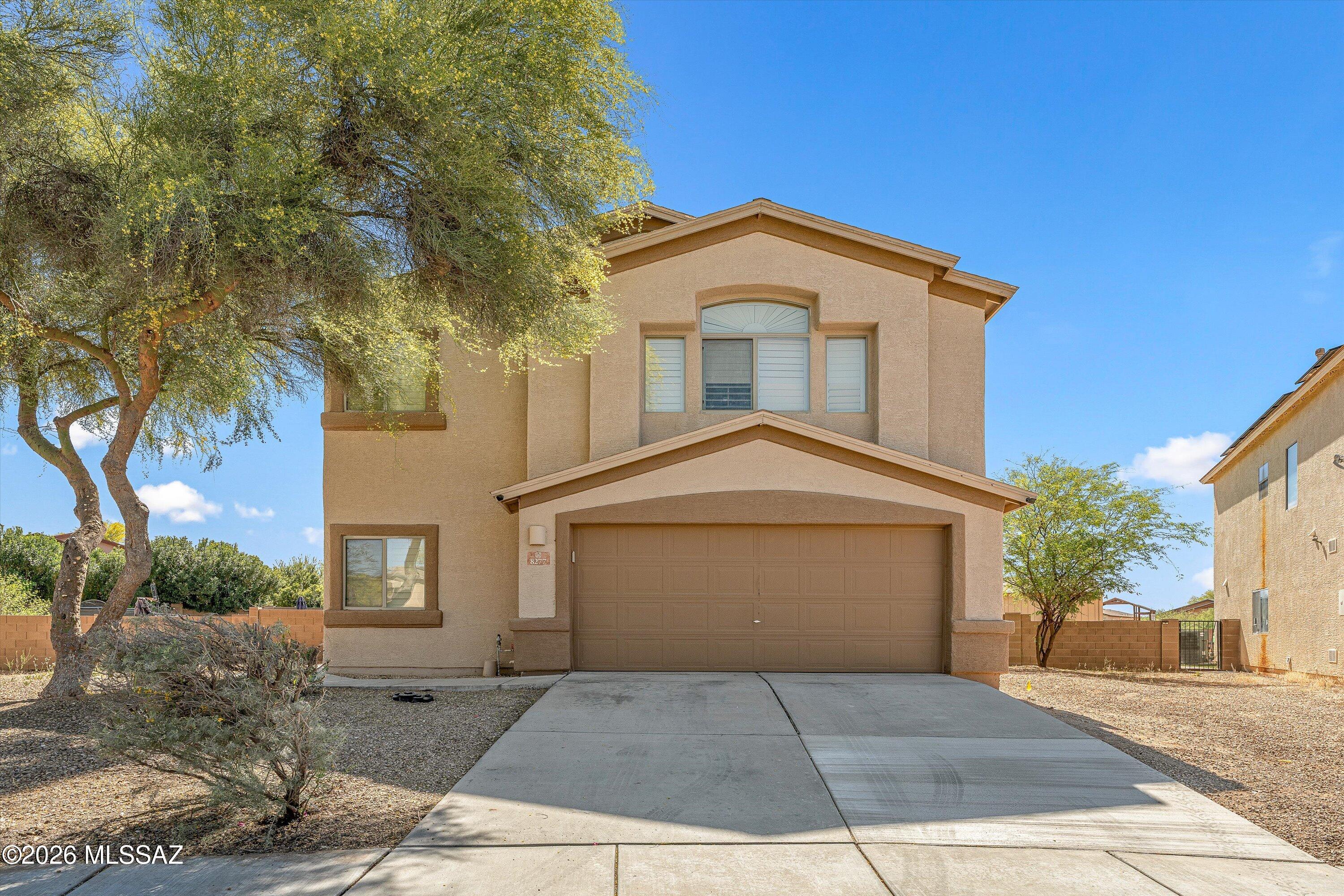 Largest Lot in Sonoran Ranch -- Move-In Ready with a Brand-New Roof!

Sitting on the largest lot in the subdivision, this stunning 3-bedroom, 2.5-bathroom, contemporary home in the sought-after Sonoran Ranch community offers the perfect blend of space, style, and comfort. With over 2,100 square feet of living space across two stories, a den, and loft, there's room to spread out and truly settle in.

The open-concept main floor flows effortlessly from the living area to the dining space, making it ideal for both everyday living and entertaining. Fresh interior paint and new carpet throughout give the home a clean, updated feel from the moment you walk in. The custom wood shutters offer comfort and charm to the front-facing den and bedrooms. Step outside and enjoy the largest backyard in the neighborhood -- a rare find in any Arizona subdivision. The covered patio is perfect for morning coffee, weekend gatherings, or unwinding under the desert sky.
Major updates are already done for you: new carpet, a new water heater, and a brand-new roof give you peace of mind from day one.

Opportunities like this don't last -- schedule your showing today.