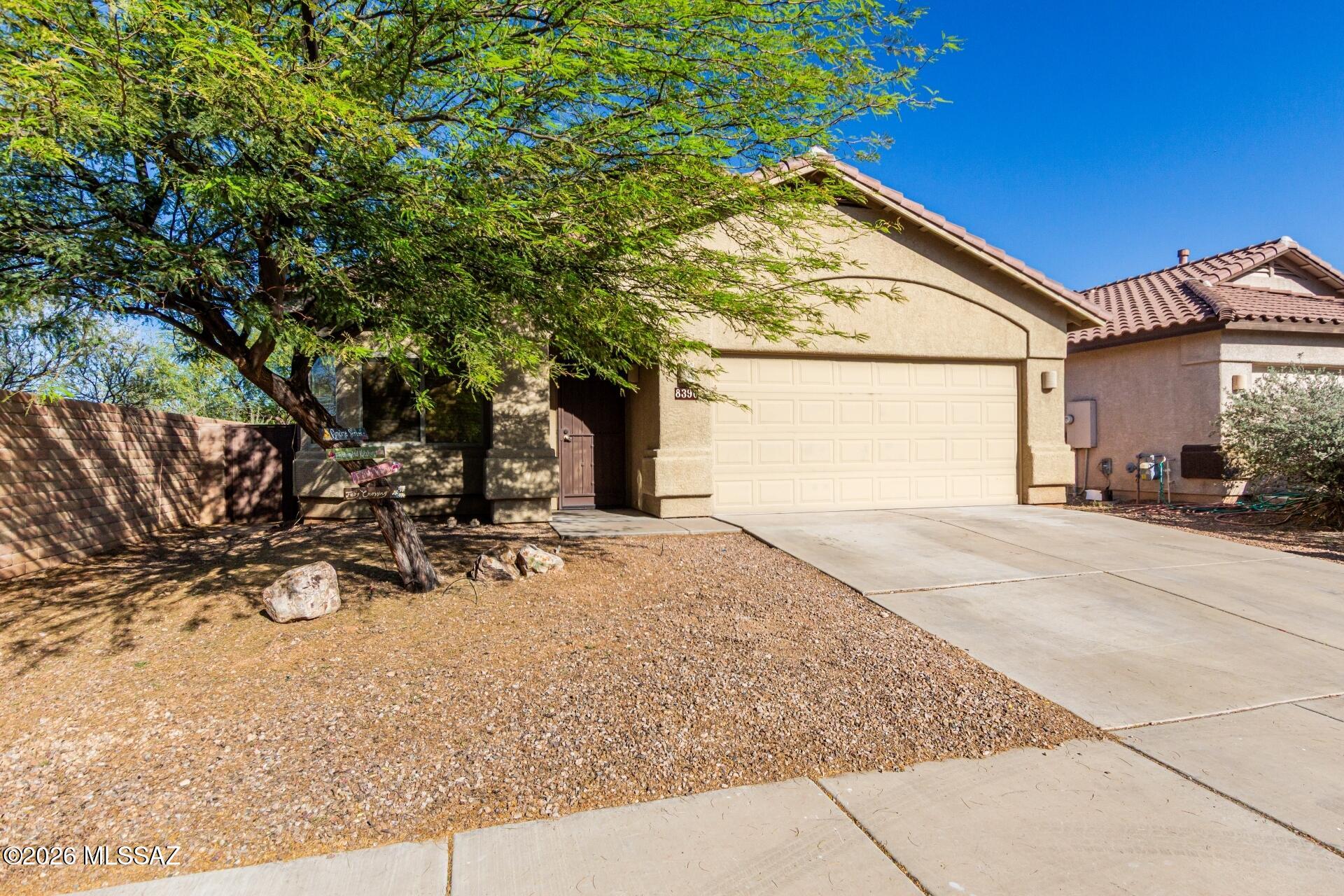 Beautifully maintained 3 bedroom, 2 bathroom home in desirable Continental Reserve with thoughtful updates throughout! Enjoy fresh interior paint and carpet, an inviting open layout, and a beautifully refreshed kitchen with most appliances replaced in 2025. Big-ticket upgrades are already done, including the HVAC system and water heater, plus a water softener for added convenience. Relax and enjoy stunning mountain views from this ideally located home near I-10, shopping, restaurants, parks, and scenic trails. Located in the award-winning Marana School District, this home is move-in ready and packed with value!