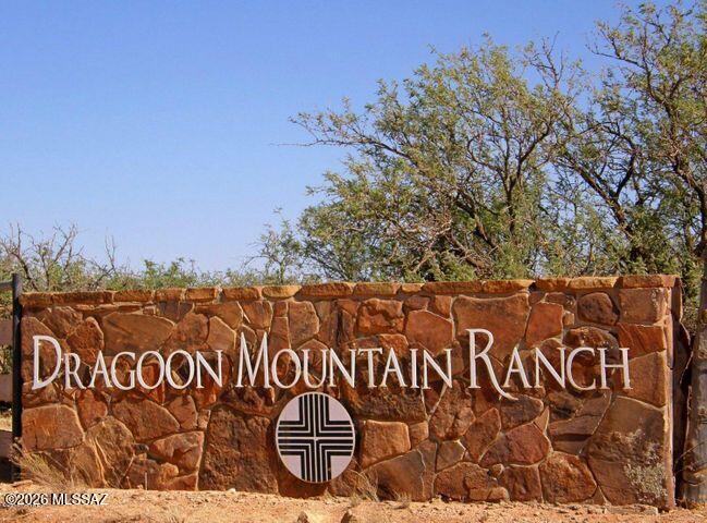 Discover Your Slice of Paradise at Dragoon Mountain Ranch! Welcome to Dragoon Mountain Ranch, a breathtaking sanctuary nestled in the foothills of the historic and scenic Dragoon Mountain Range. This 14,000-acre gated community offers an unparalleled opportunity to create your dream retreat, with 36+ acre lots available for you to design your personal oasis amidst the stunning Arizona landscape. Dragoon Mountain Ranch offers the best of both worlds: a tranquil retreat in nature while being conveniently located near St. David, Benson, Tombstone, and Tucson. With good schools, healthcare, shopping, and entertainment a short drive away, you'll have everything you need within reach. Experience peace of mind in this exclusive gated community,  PRIVATE WELL AND HOLDING TANK!
