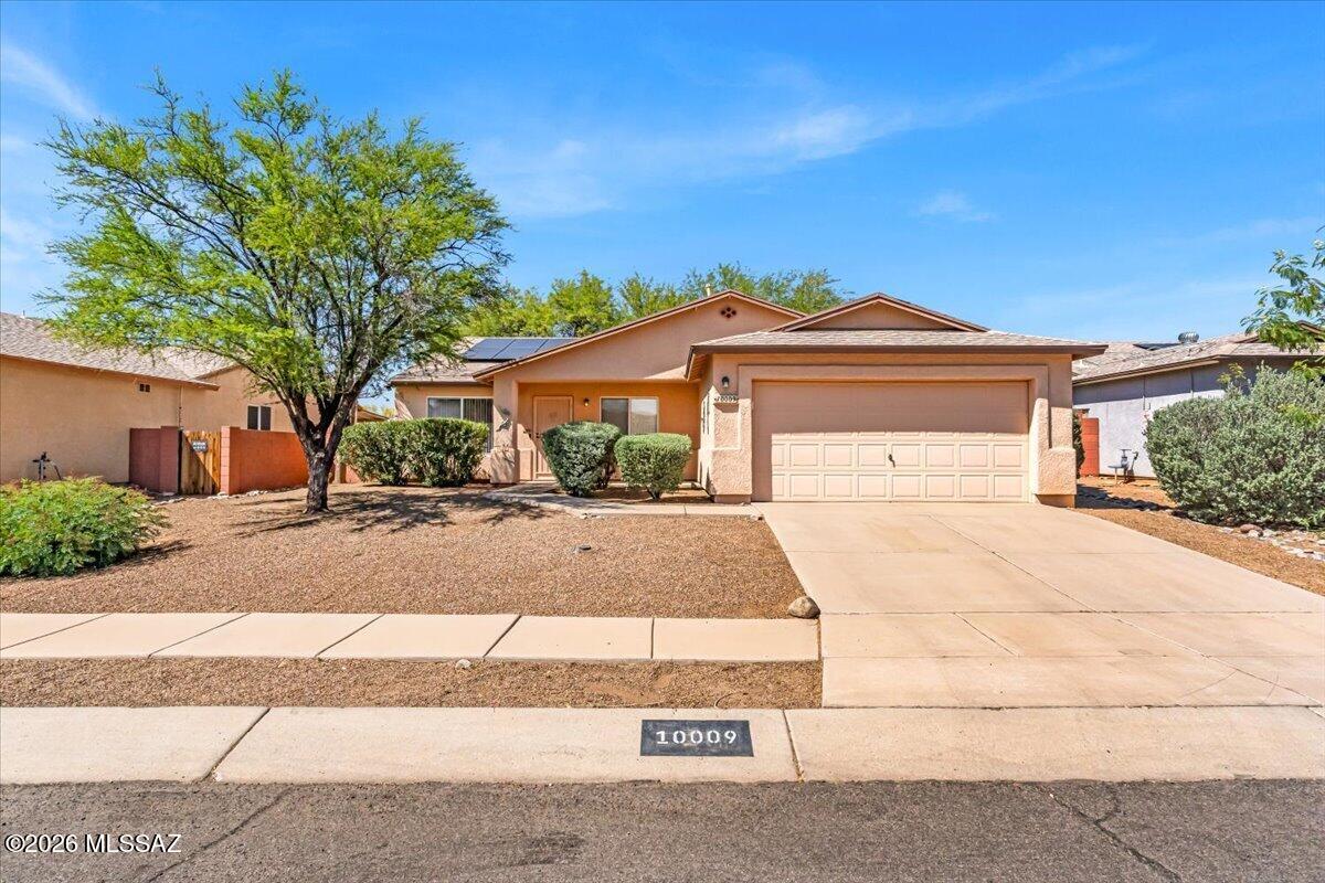 Bright and inviting 4BD/2BA home. Good-sized lot with great curb appeal and no backyard neighbors. The welcoming living area features a large family room, a large kitchen and newer appliances. The front bedroom can be used as an office. Enjoy energy savings with solar panels and a newer water heater. Well-maintained front and back lawns allow more time relaxing instead of doing yard work.