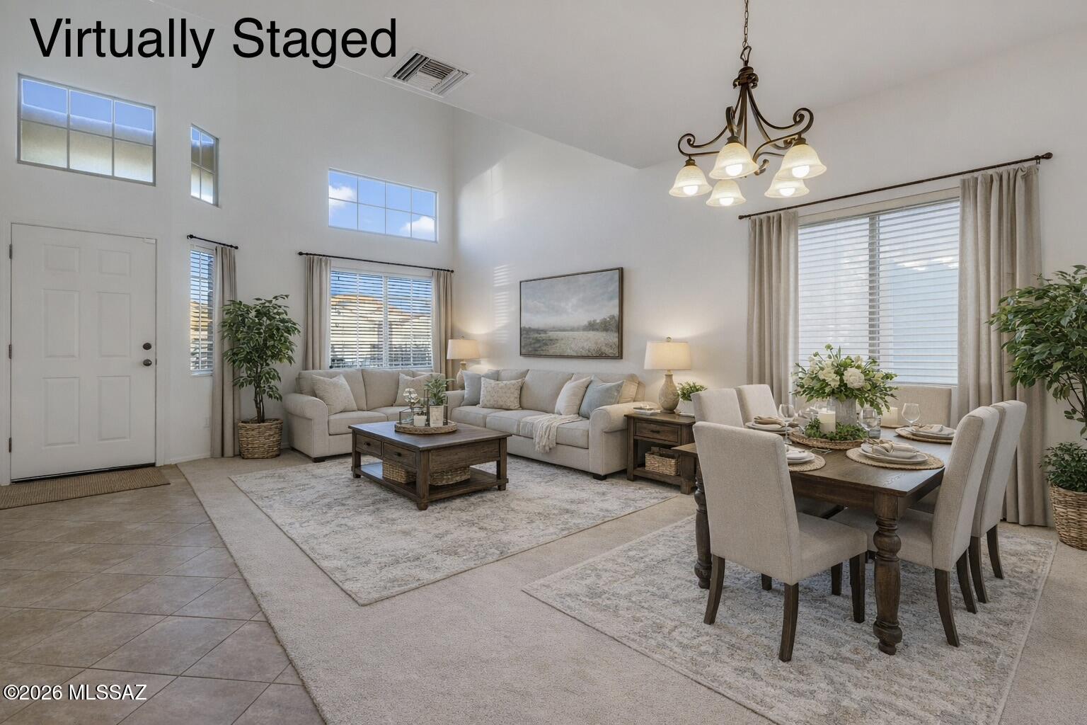 Discover the perfect blend of interior comfort and outdoor tranquility. A spacious layout designed with welcoming functionality and ample spaces are perfect for daily living, entertaining, home office or endless possibilities. The kitchen is well-appointed with granite countertops, Alder wood cabinetry including pull-out shelving and  stainless steel appliances.
Enjoy the convenience of 1 bedroom downstairs and privacy of an oversized primary suite, 2 additional bedrooms, all with desert and mountain views plus a loft upstairs!
The outdoor space is a unique oasis featuring a pergola and peaceful water feature creating a serene ambiance.  Enhanced solitude with mature desert, no rear neighbors and some mountain views. Community park, shopping and amenities nearby.