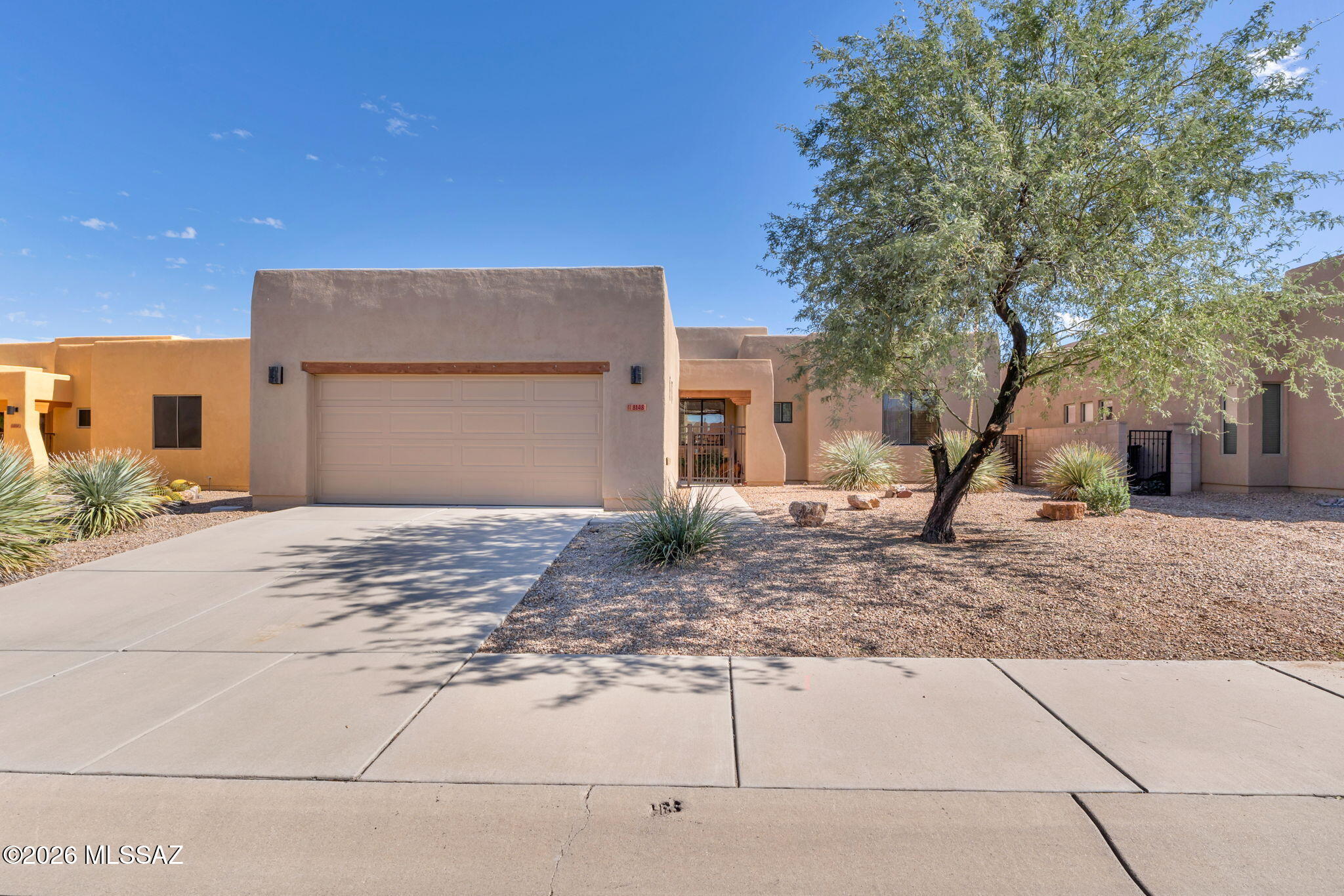Welcome to the desirable Continental Reserve! This inviting 3-bedroom, 2-bath home offers comfortable living, beautiful mountain views, and a peaceful setting in a quiet neighborhood. The thoughtfully designed open floor plan for everyday living and entertainment. The kitchen offers Corian countertops, gas cooktop, filtered water system, high ceilings, primary suite features a generous closet, updated shower, and convenient private access to the back patio. Garage features storage and work station. Enjoy the tranquility of the surrounding area while being conveniently located near shopping, grocery stores, parks, dining, and everyday amenities. A wonderful opportunity to enjoy comfortable Arizona living in a highly sought-after Northwest Tucson community.