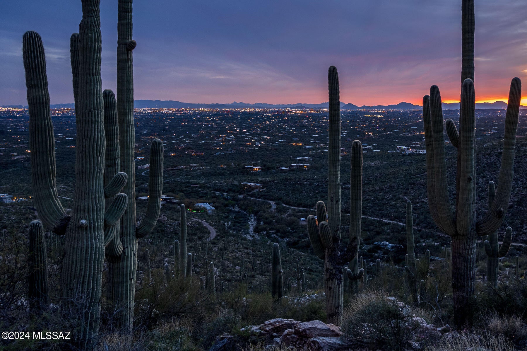 This beautiful premier lot ''D'' is in the Northeast corner of Tucson AZ in the highly popular Tanque Verde Valley. Perched on the mountainside of the Catalina Mountains, this lot feature spectacular views of mountains, City lights, sunsets & sunrises, stars and much more. Tucked between the beautiful Molino Canyon & Aqua Caliente Canyon w/ wildlife, saguaros & desert landscaping, gorgeous rock features, hiking trails and more. This lot has a proposed building pad that is partially graded. On file, there are surveys & more, an extensive file.  This 6.81 acre lot has breath taking views that are best to appreciate around sunset.  Once you experience this land in person, you will fall in love & see why it is so unique & incredible!  Call for an appointment today.  4 other lots for sale. A Lot is also known as N Lot. See videos for a tour. 
This lot is 6+ acres and has a building pad but needs a bit more work. 
There is surveys plotting out home location and more.
On the North end of this lot is a great view overlooking Molino Canyon.  Sit on the edge of the canyon and watch life pass on by.
