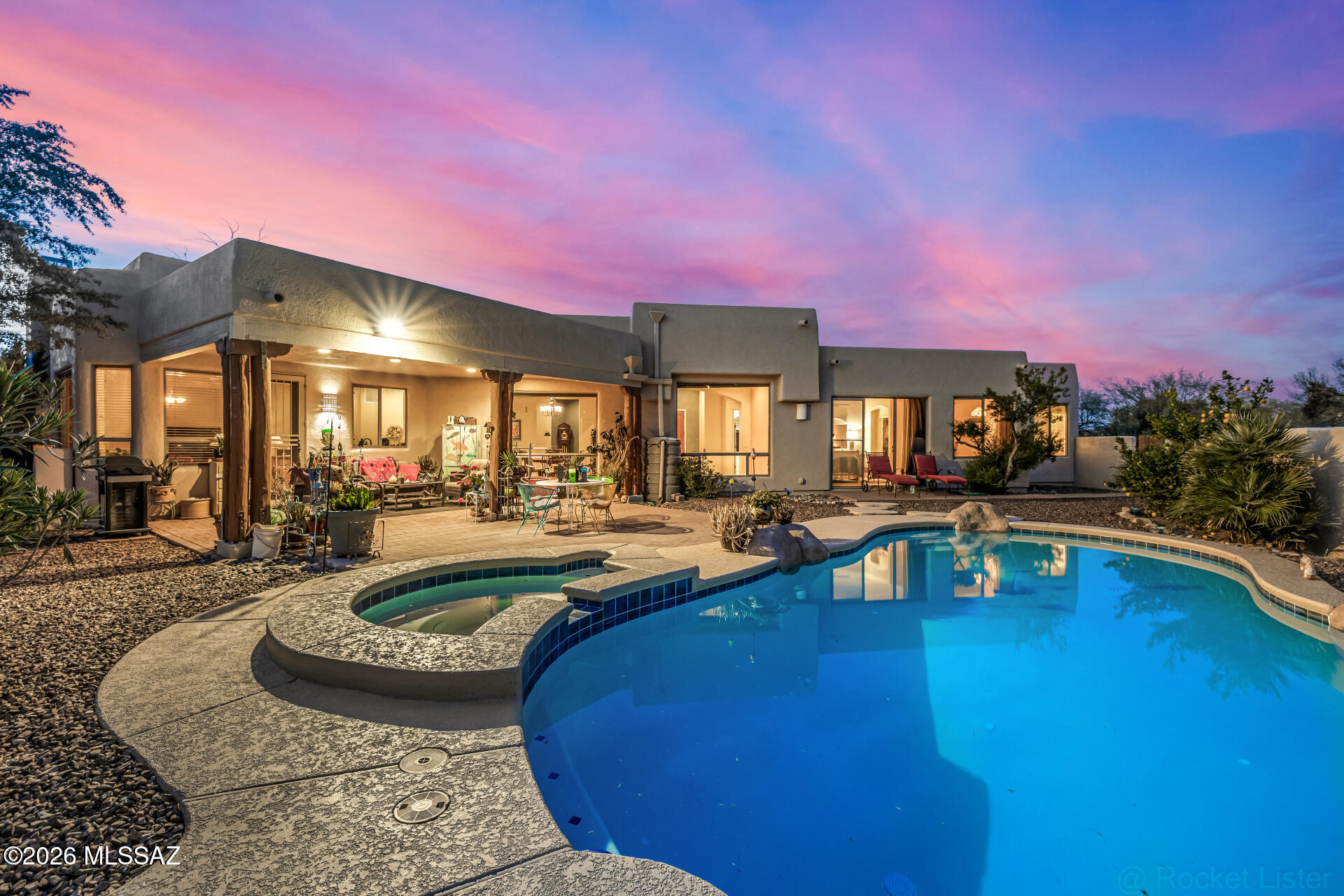 Perched high on a hill, this acre property captures incredible mountain views and offers both space and privacy. With 3232 square feet, 4 bedrooms plus a den, and 2.5 baths, the layout provides flexibility for everyday living, working from home, or hosting guests. The sparkling pool has been refreshed with new plaster and new pool decking, creating a clean, inviting outdoor space to relax and take in the surrounding scenery. Recent exterior updates include a new roof and fresh exterior paint, offering added peace of mind and curb appeal.
Inside, the spacious primary suite is a true retreat, featuring a massive walk-in closet and an updated en suite bathroom with modern finishes. The kitchen is both stylish and functional with quartz countertops, ample cabinetry, and generous prep space, opening comfortably to the main living areas.

With expansive square footage, thoughtful updates, and breathtaking views from its elevated setting, this home offers the perfect blend of comfort, space, and scenery.
