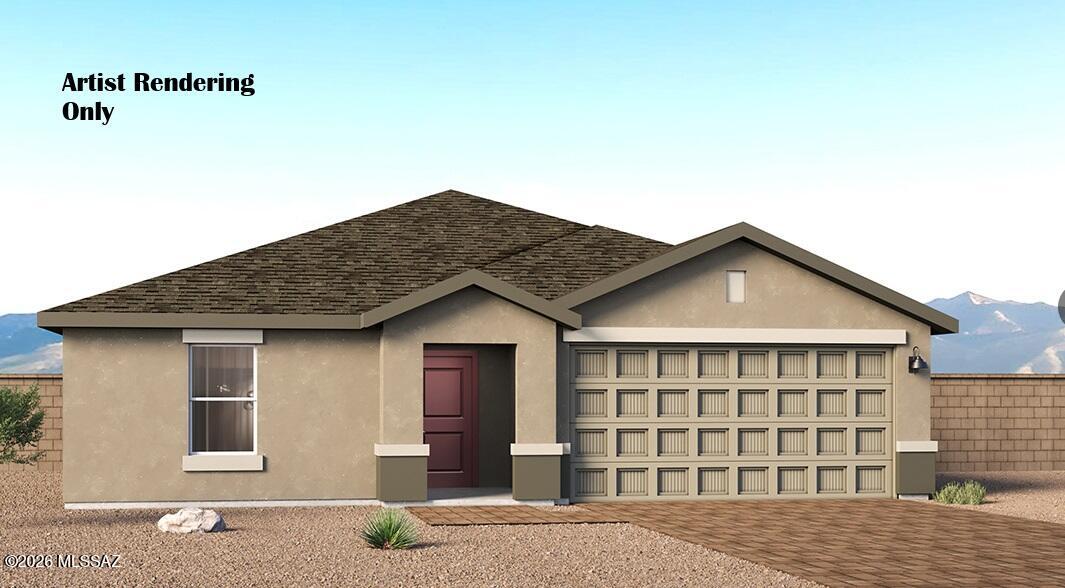 Welcome to the Anza, a beautifully designed single-story home offering 1,695 sq. ft. of comfortable living space with 4 bedrooms and 2 bathrooms. Situated on a desirable 50-foot-wide lot in the beautiful Sorrel community, this home offers the perfect blend of style, space, and functionality. The open-concept layout creates an inviting atmosphere for everyday living and entertaining, while the spacious bedrooms provide plenty of room for everyone. Enjoy the convenience of single-story living in a beautiful community with a home designed to fit your lifestyle!
