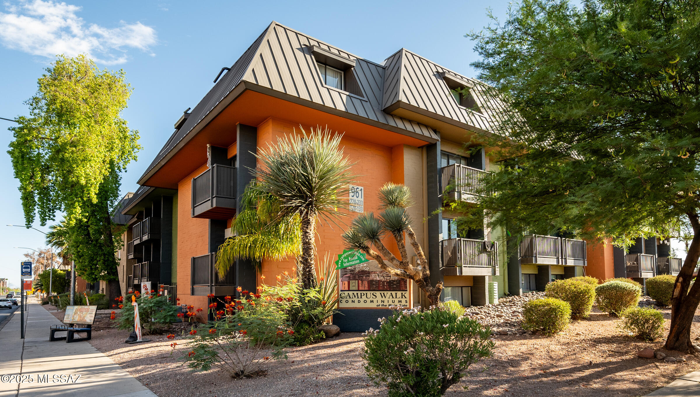 Campus Walk community at Costa Del Sol offers a comfortable living space just minutes from the University of Arizona this property offers prime access to campus life and the vibrant surrounding community. The unit features a spacious layout with a Updated modern kitchen, inviting living area, with both spacious bedrooms downstairs ideal for studying and unwinding.  Wood laminate flooring throughout the property makes for easy cleaning with no carpet. This unit comes with inside laundry and fully furnished if wanted.   Enjoy the convenience of nearby amenities and entertainment options, making this an excellent choice for students, faculty, investors, or anyone seeking an urban lifestyle. Don't miss out on this fantastic property in a sought-after location!