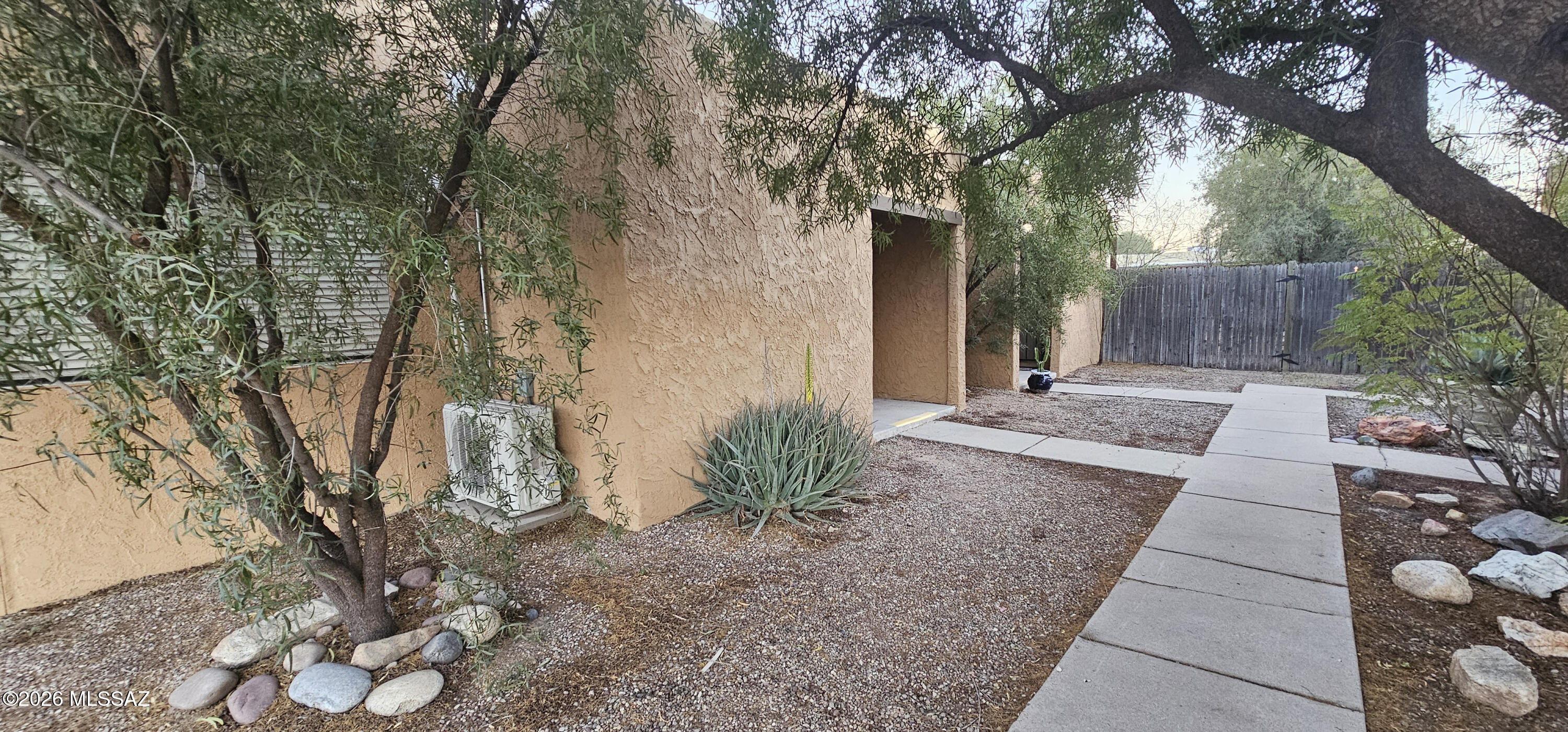 A very well performing duplex in Central Tucson with excellent historic CAP rate. Both units are identical layout 2bed/1bath each. A great choice for a ''house hacker'' to live in one unit and rent the other. Or rent both sides for a nice addition to your rental portfolio. Both units have large private back yard and their own individual laundry room hook-ups. Mini-Split Air conditioners were recently installed for higher efficiency. Shared water meter, separate electric meters. Front unit available for showing with back unit to be shown only with accepted offer.