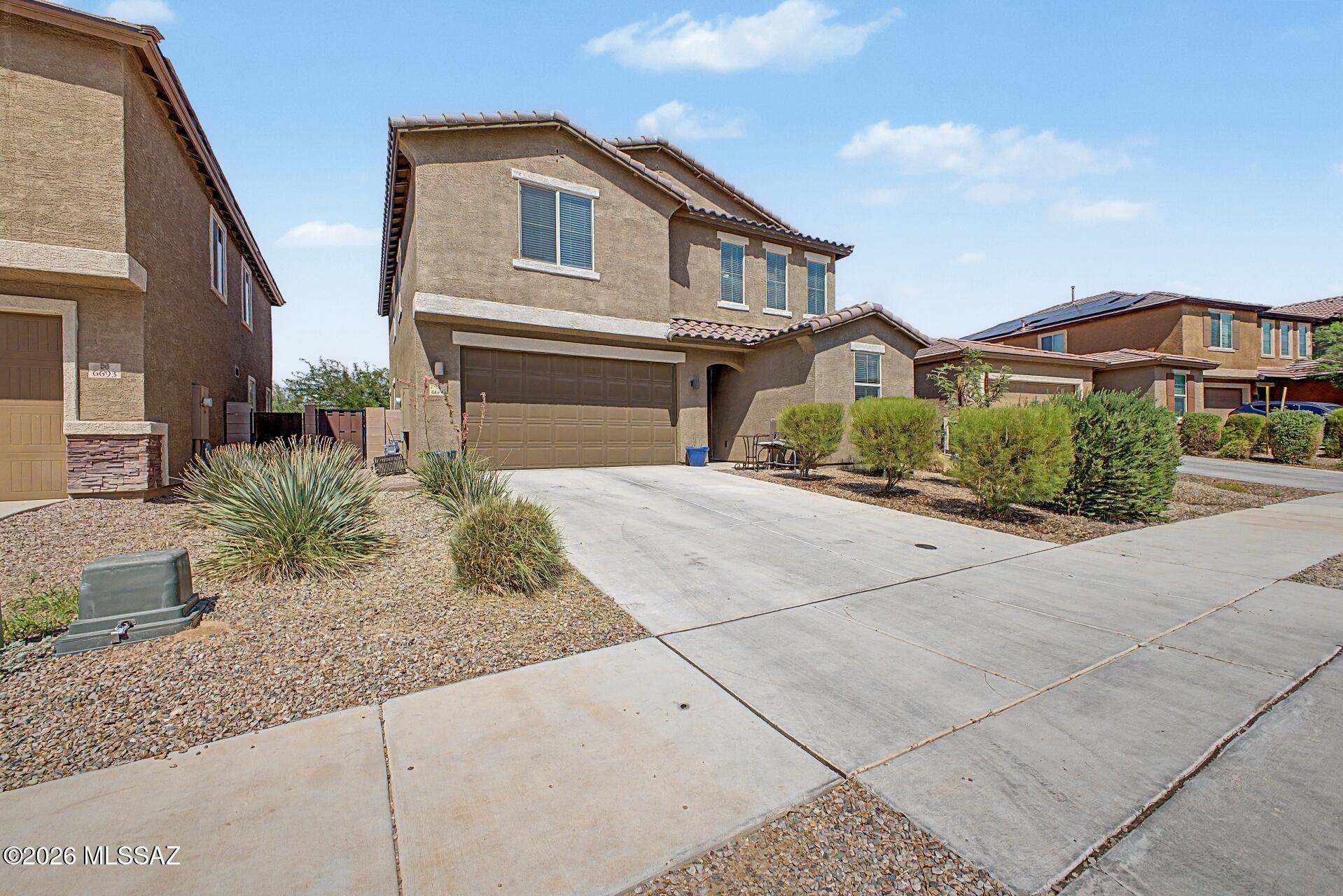 Seller will accept or counter offers between $435,000.00 to $445,000.00. Open floor plan, upgraded kitchen cabinets, subway tile back splash, granite countertops, formal living and dining, island seating, surround sound indoor/outdoor speakers, beautiful upgraded flooring main floor,  nice size office/den downstairs, upgraded stair railing, lighting and ceiling fans, large rooms upstairs with huge loft, master has extra windows and upgraded tile and shower door, Garage has EXTENDED HEIGHT ceiling to accommodate a truck, nicely landscaped rear yard with gazebo and firepit, epoxy rear patio, side paved pathway and turf,  nothing behind.  community:  pool, splash pad, pickle ball courts, walking trails and parks.
