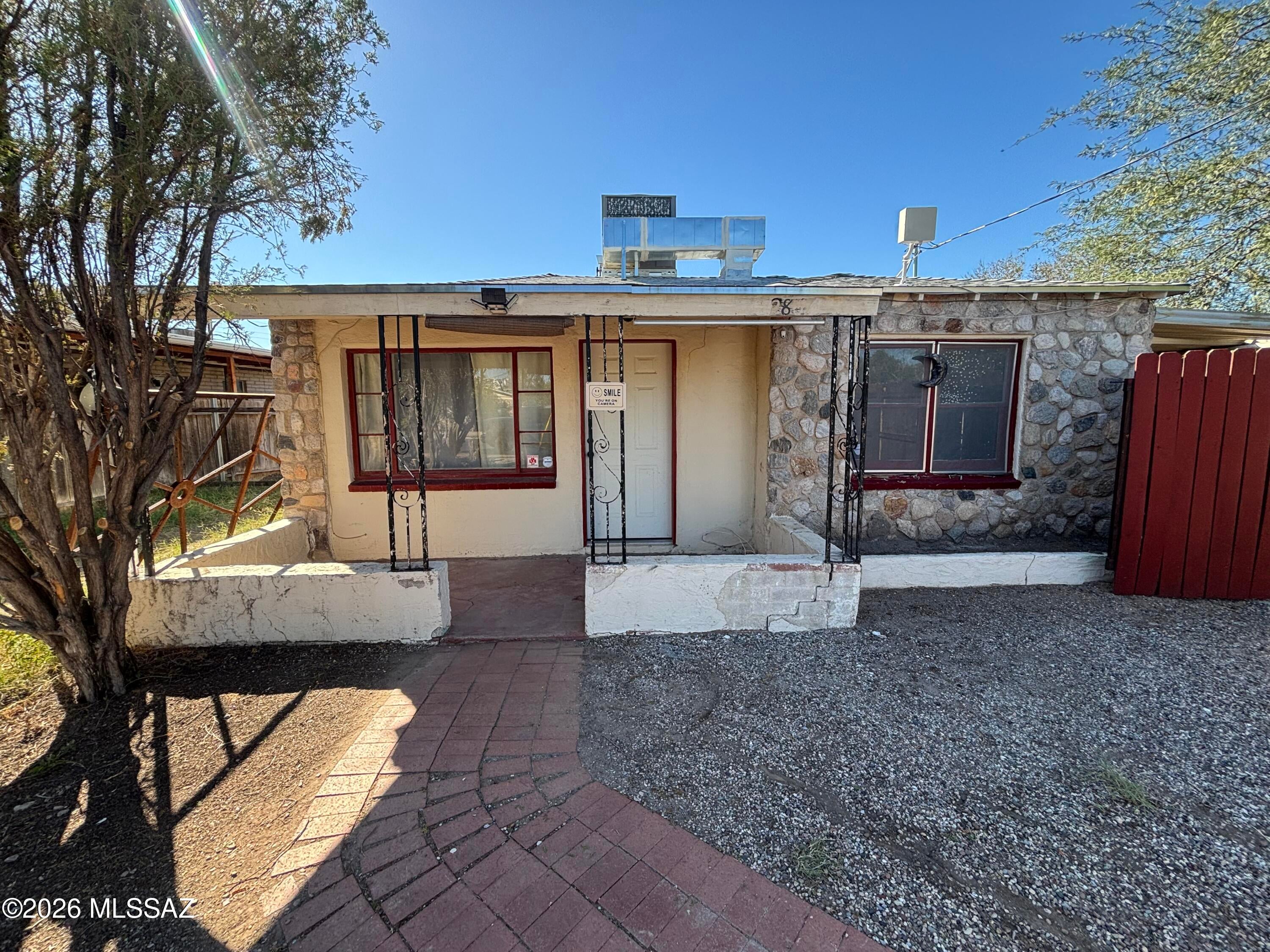 Midtown Bungalow with Potential
Built in 1951, this 3-bedroom, 2-bath bungalow is a great opportunity for someone looking to update a home and make it their own, or for an investor seeking their next project. The home features some distinctive adobe and rock construction that adds character and reflects its mid-century roots.The property offers a large backyard with plenty of room to explore possibilities. Located in Midtown, it only 15 minutes for UofA. The HVAC system is approximately 5 years old.
Whether you're looking for a renovation project or an investment opportunity, this bungalow offers a chance to create a home that fits your vision.