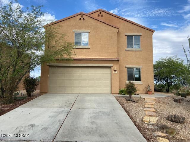 4 bedroom 2.5 bath, 2 story contemporary home.  Lots of living space including a great room, loft and den.  Located at the end of the street with open space on two sides of property.  Vail schools. Master suite with walk in closet and double vanities.  This property had a plumbing failure and insurance did not cover full restoration.  Buyer will need to complete restoration.  Nice investment opportunity, take a look.