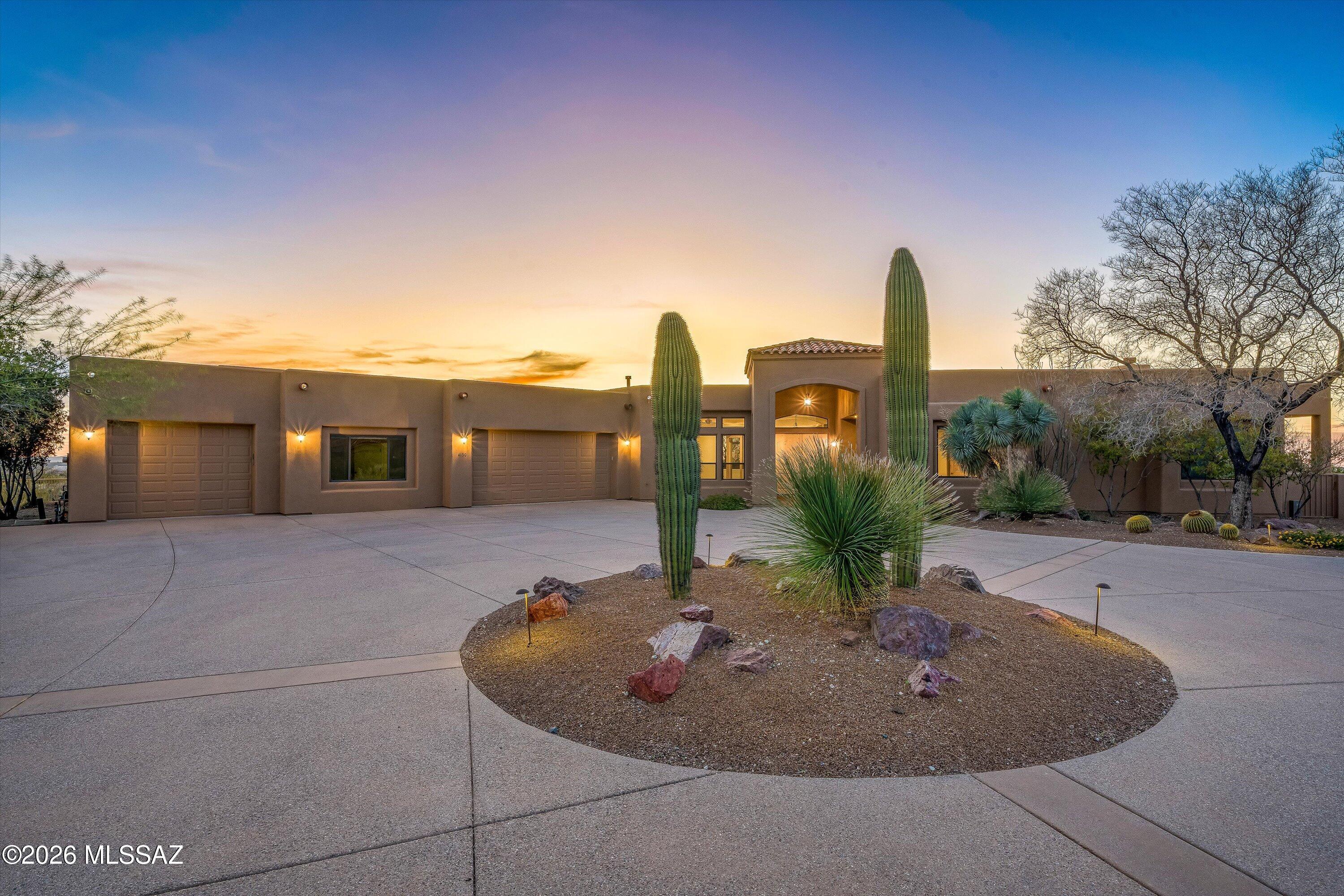 Sophisticated Luxury Living with Panoramic Views & Multi-Generational Suite.
Experience the pinnacle of desert elegance in this expansive Custom Built 5 bed plus den, 6-bath masterpiece. Designed for those who demand both style and substance, this home welcomes you with a dedicated executive office and a private library featuring a ''hidden cove''--the ultimate sanctuary for quiet reflection.
The heart of the home is built for connection, but the true rarity is the multi-purpose guest suite. Perfectly suited as a mother-in-law quarter, this independent living space offers comfort and privacy under one roof. For the automotive enthusiast or fitness buff, the 3-car garage includes an expansive bonus area currently used as a home gym, which can easily be converted into a 4th car garage The heart of the home is built for connection, but the true rarity is the multi-purpose guest suite. Perfectly suited as a mother-in-law quarter, this independent living space offers comfort and privacy under one roof. For the automotive enthusiast or fitness buff, the 3-car garage includes an expansive bonus area currently used as a home gym, which can easily be converted into a 4th car garage.

Step outside into your private backyard oasis. Frame-worthy mountain and city light views provide the backdrop for an entertainer's dream, featuring an extended covered patio, sparkling pool, and built-in gas BBQ. With a dedicated dog run for your furry companions and lush rose bushes adding a touch of classic beauty, this home truly has it all.