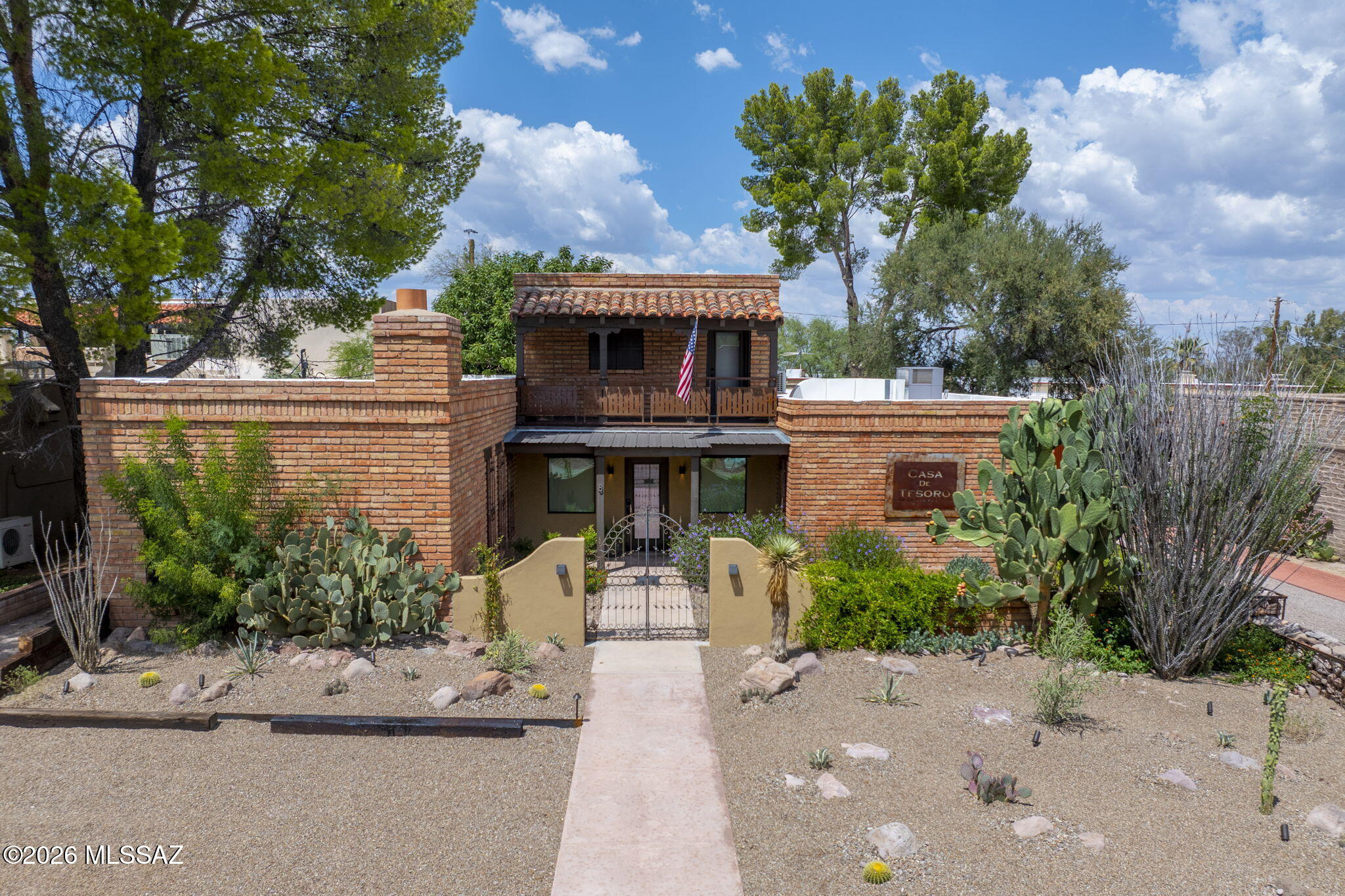 This beautifully remodeled property in Tubac Village offers a rare opportunity to serve as either a charming residence or a functional business space, thanks to its flexible zoning for residential, commercial, or mixed use. The home features thoughtful upgrades throughout, blending modern comfort with timeless appeal. A separate two-car garage located at the rear of the property provides added convenience and potential for storage, workspace, or additional parking. Situated in a fantastic location, the property boasts excellent accessibility and visibility, making it ideal for a variety of uses. The lush backyard creates a private, inviting outdoor retreat--perfect for relaxing, entertaining, or enhancing the property's business potential with a welcoming atmosphere
