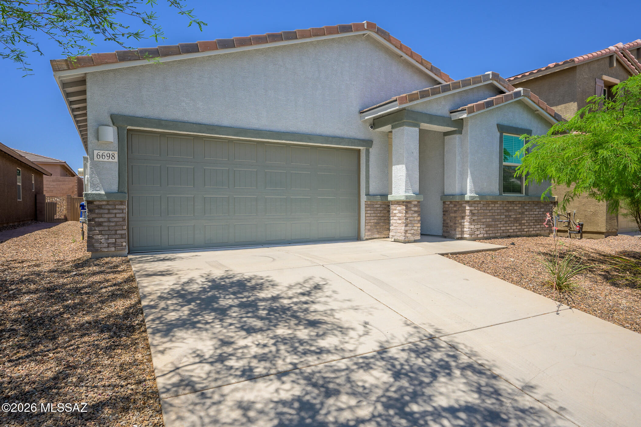 Wonderful 4 bedroom 3 bath home with separate office in the growing neighborhood of La Estancia. Almost new home built in 2023 with an open and functional layout. Well maintained and clean, this home is move in ready. Master planned community offers 2 swimming pools, parks, playgrounds and a splash pad.