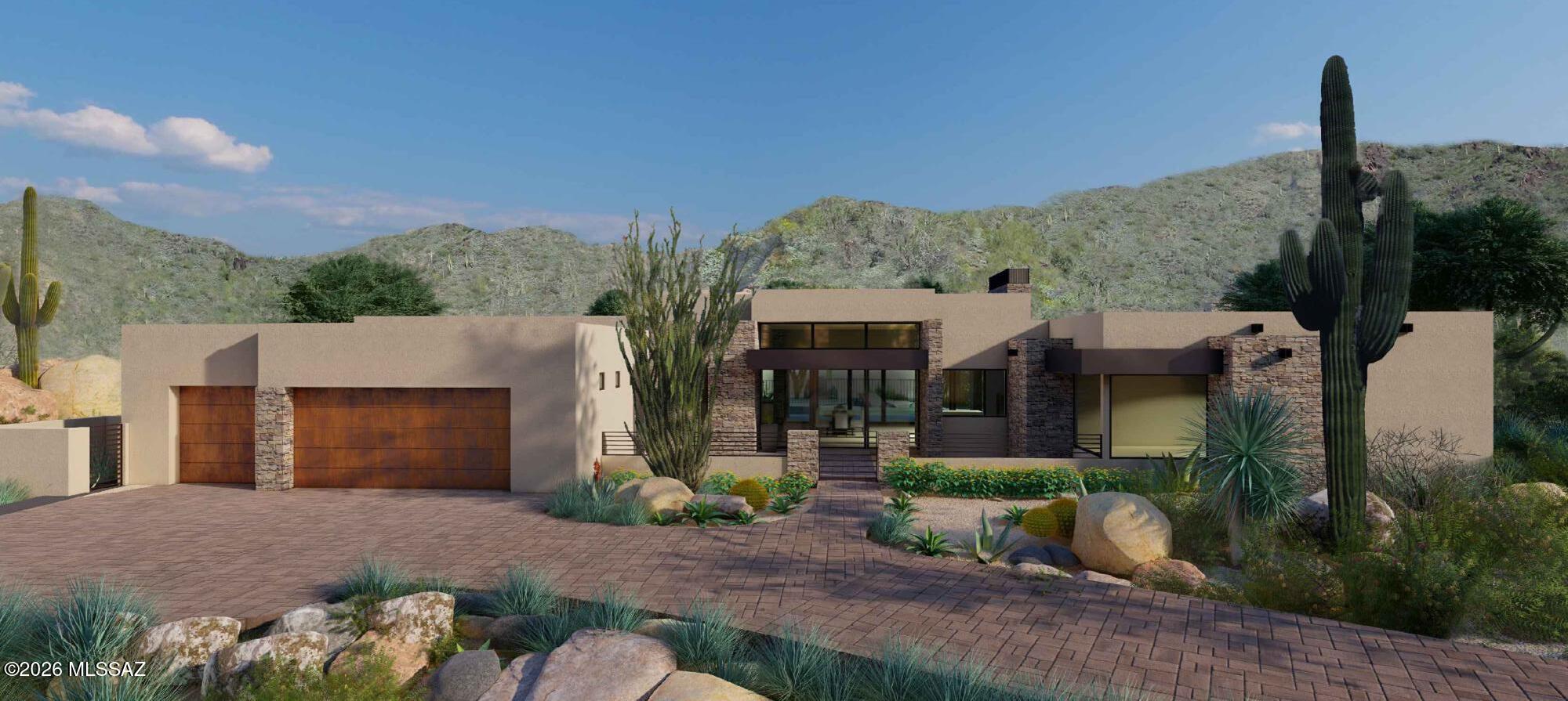 Lot under contract with 3,966 Sq Ft home under construction specialize in turning dreams into reality. When it comes to realizing your dream home, the sky's the limit.

These lots are nestled within the sought-after Stone Canyon Community, offering an exclusive lifestyle enriched by a Health and Fitness Club with tennis and pickleball courts, invigorating pools, and a rejuvenating spa. Golf enthusiasts will relish the world-class Jay Morrish-designed golf course and Clubhouse, complete with a restaurant, bar, and ample outdoor dining spaces.

While you'll feel a world away, you're only minutes from the vibrant offerings of Oro Valley and Tucson. Your private piece of paradise is near plenty of shopping, dining, entertainment hubs, hiking/biking trails and community parks.

Please note that these lots are builder-owned, and buyers understand that shown prices are lot incentives contingent on builder contract. Please ask licensed real estate agent for more information.