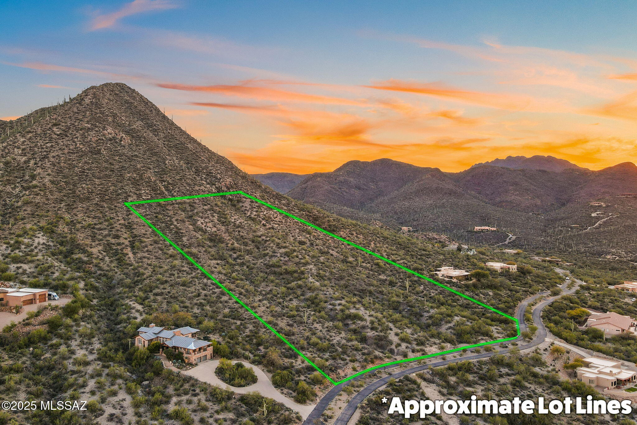 Highly Motivated Seller to consider offers between $425K-$450K. Picturesque 7.28 acre Dream Home Site, with magnificent city and mountain views. Spectacular sunrises and sunsets, views of 3 mountain ranges, and borders the Tucson Mountain Park.  Located in the highly desirable, gated community of Twin Hills Estates, this exclusive property is surrounded by Beautiful Luxury Homes in a truly upscale neighborhood!  All utilities at the street, including gas! Private, yet close of all amenities: U of A, I-10, Star Pass, golfing, medical, downtown, shopping & restaurants.  This is the perfect location to build your dream custom home!  Please Call the co-listing agent for more details.