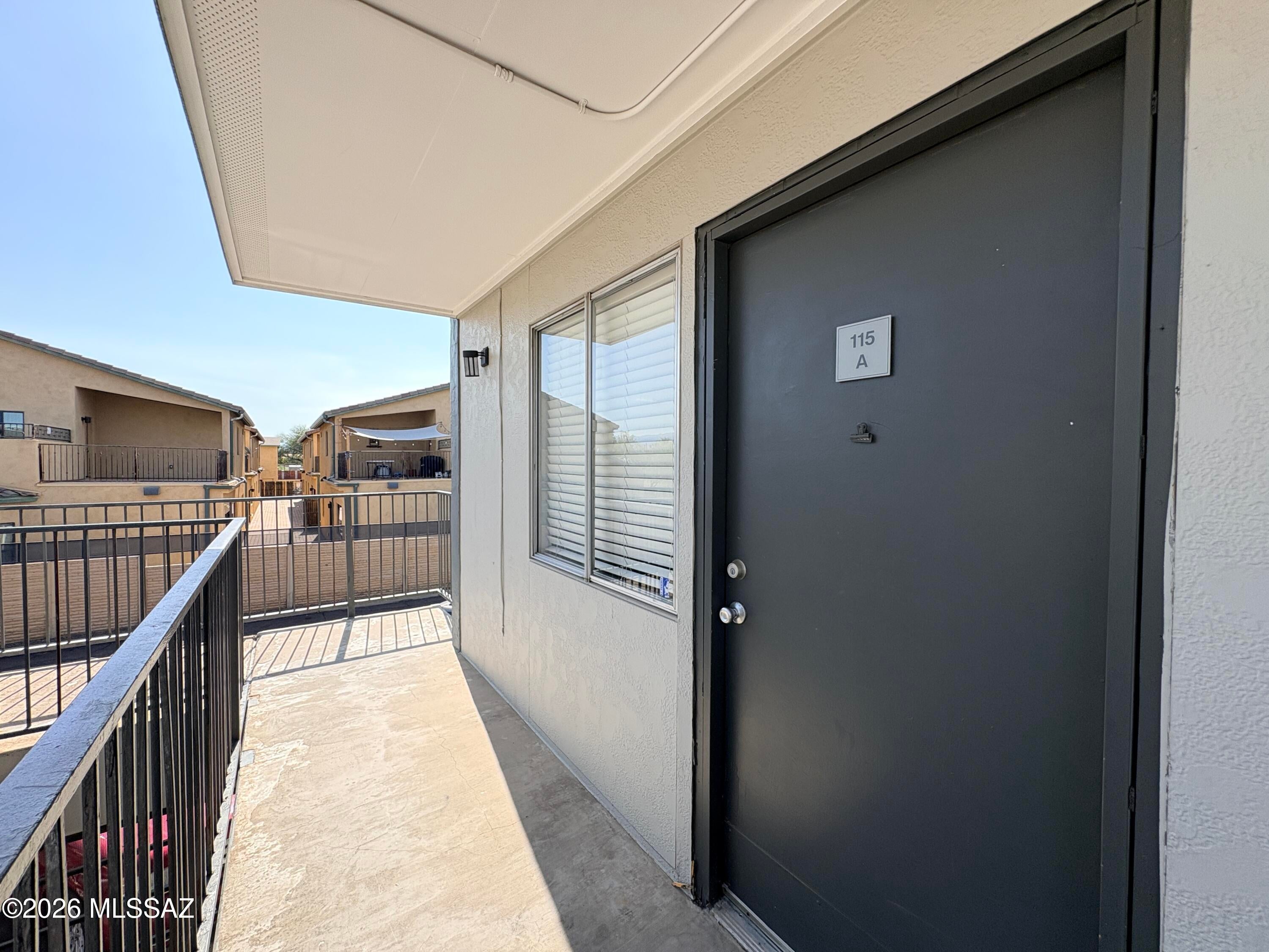 Welcome to Midtown on 1st! Luxury living 5 minutes from the U of A! Designed for comfort and accessibility, this unit 115 has two bedrooms, both equipped with access to the outside. Spacious great room provides easy access to the unit and enough space for living and dining! Kitchen includes all stainless steel appliances. On site laundry and gorgeous spa in common area! Wifi included! Pet Friendly with monthly pet rent! Dedicated parking available!