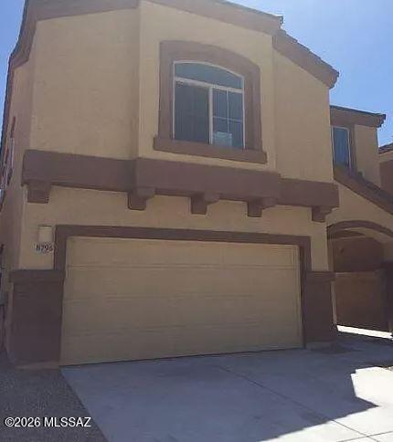 Spacious 4 bedroom, 3 bathroom home offering 2,301 sq. ft. of comfortable living in a desirable Tucson community. Designed with families in mind, this home features an open layout with multiple living spaces, including a large game room or office overlooking the golf course, perfect for work or relaxation. The kitchen includes a center island, pantry, and full appliance package with refrigerator, stove, microwave, and dishwasher. The primary suite is generously sized with room for a sitting area, along with a walk-in closet and double sink vanity. Enjoy tile and carpet flooring, ceiling fans, and central air conditioning for year-round comfort. Step outside to a fully finished backyard with space to relax or entertain, plus easy access to a nearby community pool. Solar panels as well!
