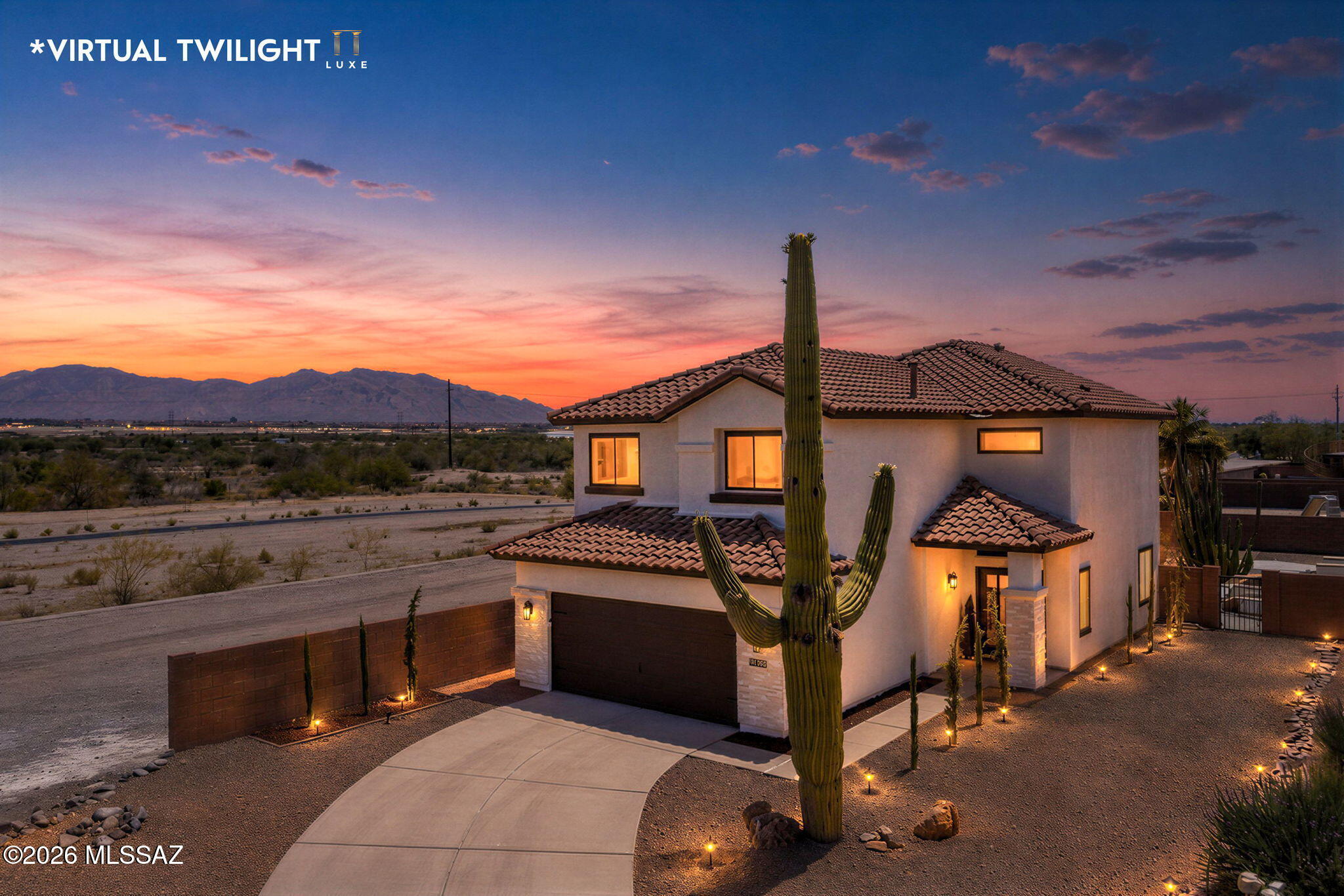 Welcome to a fully reimagined designer renovation in the heart of Marana's Continental Ranch. This stunning home has been thoughtfully transformed from top to bottom with elevated finishes, warm organic tones, and a modern luxury feel.

From the moment you walk in, you're greeted by wide plank flooring, upgraded lighting, and an open flowing layout designed for both everyday living and entertaining. The showpiece kitchen was completely redesigned with custom oak shaker cabinetry, a waterfall quartz island, designer tile backsplash, and curated finishes that bring warmth and sophistication to the space.

Situated in a highly desirable location with convenient access to shopping, dining, parks, golf, and top rated schools, this home offers the perfect combination. Owner Agent.