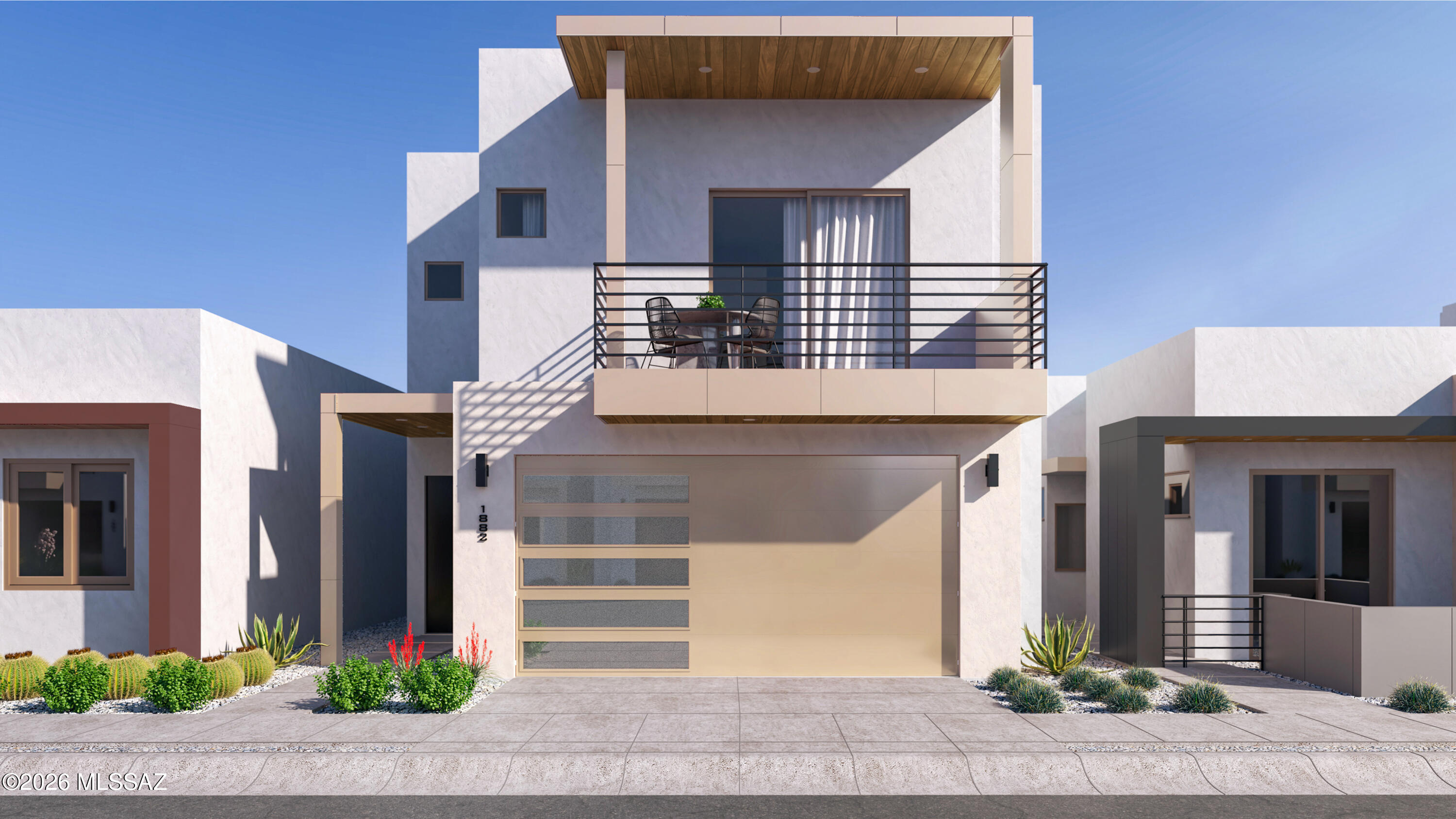 A fresh expression of modern living. The Avant brings a bold, contemporary spirit to The Pearl. Its clean lines, generous windows, and intuitive two story design create a home that feels energized and inspiring from the moment you enter. Inside, the balance between connection and retreat is beautifully executed. The main level invites gathering, creativity, and the natural flow of daily life. The upper level offers peaceful separation and thoughtfully designed bedrooms made for rest and restoration. Located within The Pearl's gated community and steps from The Bridges Marketplace, The Avant connects you to the best of Tucson including dining, entertainment, the University of Arizona, and the vibrant experiences of downtown.